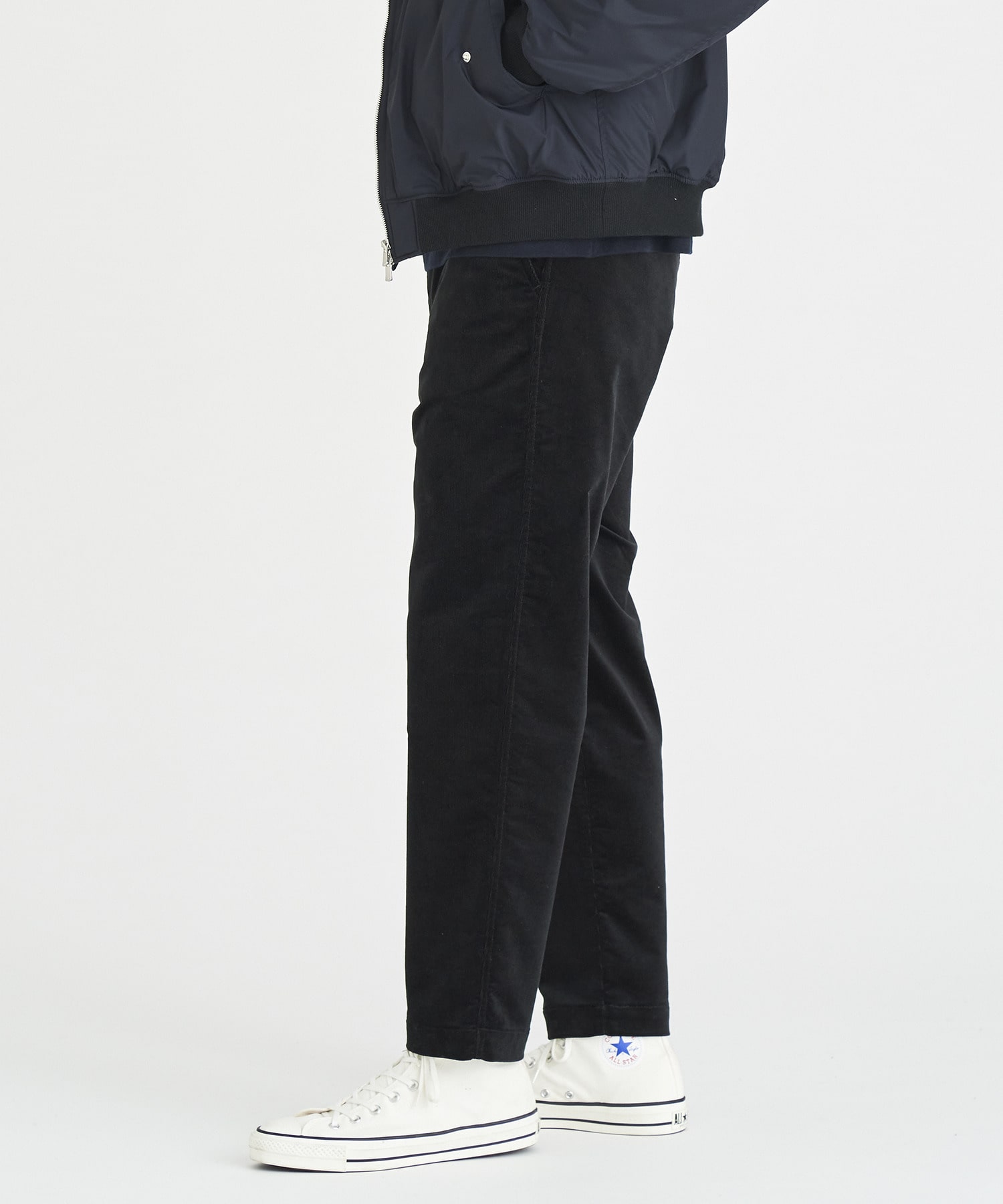ESTNATION / コーデュロイ ストレッチテーパードパンツ|ESTNATION