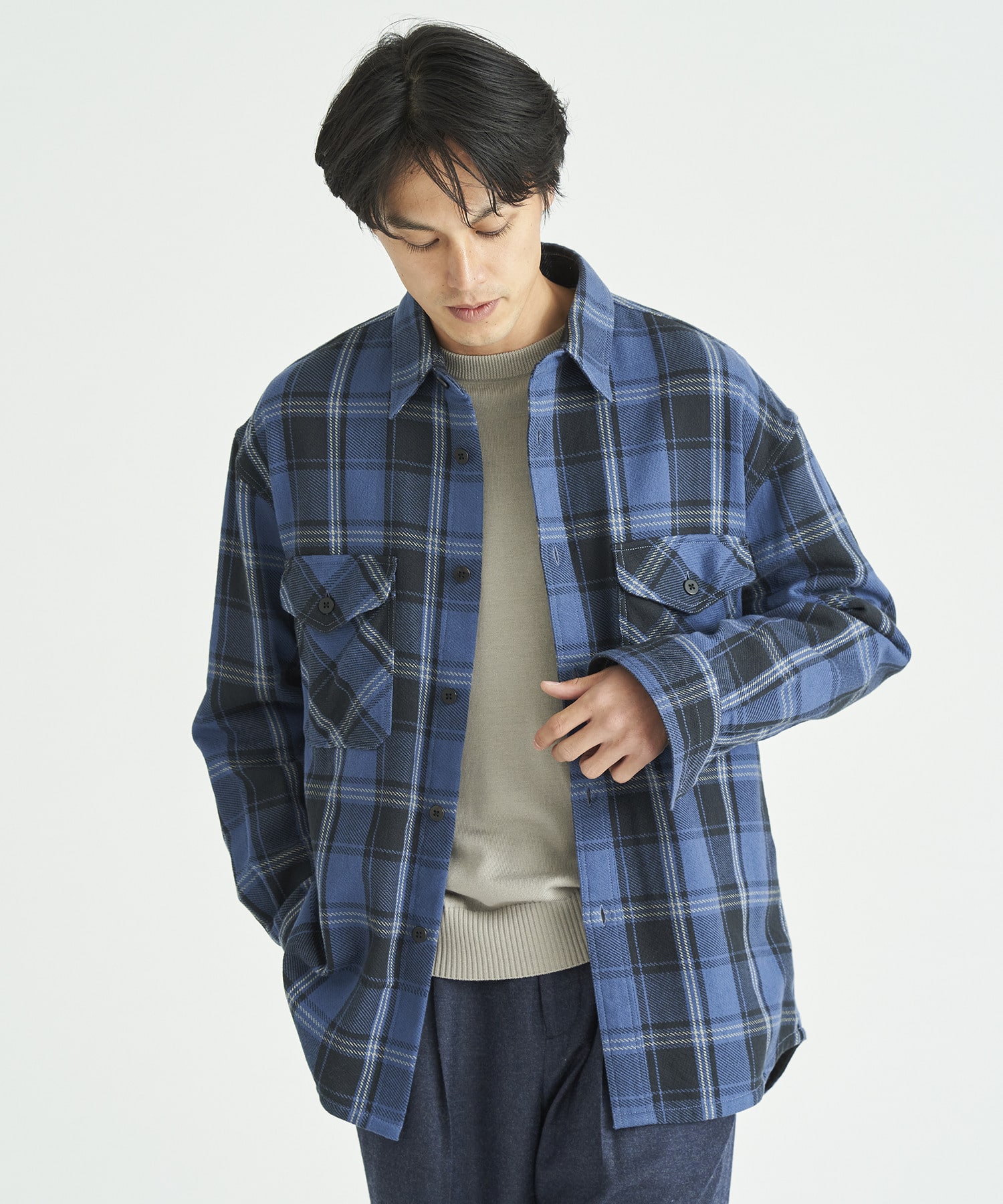 ESTNATION / ヘビーネルチェックシャツ|ESTNATION ONLINE STORE
