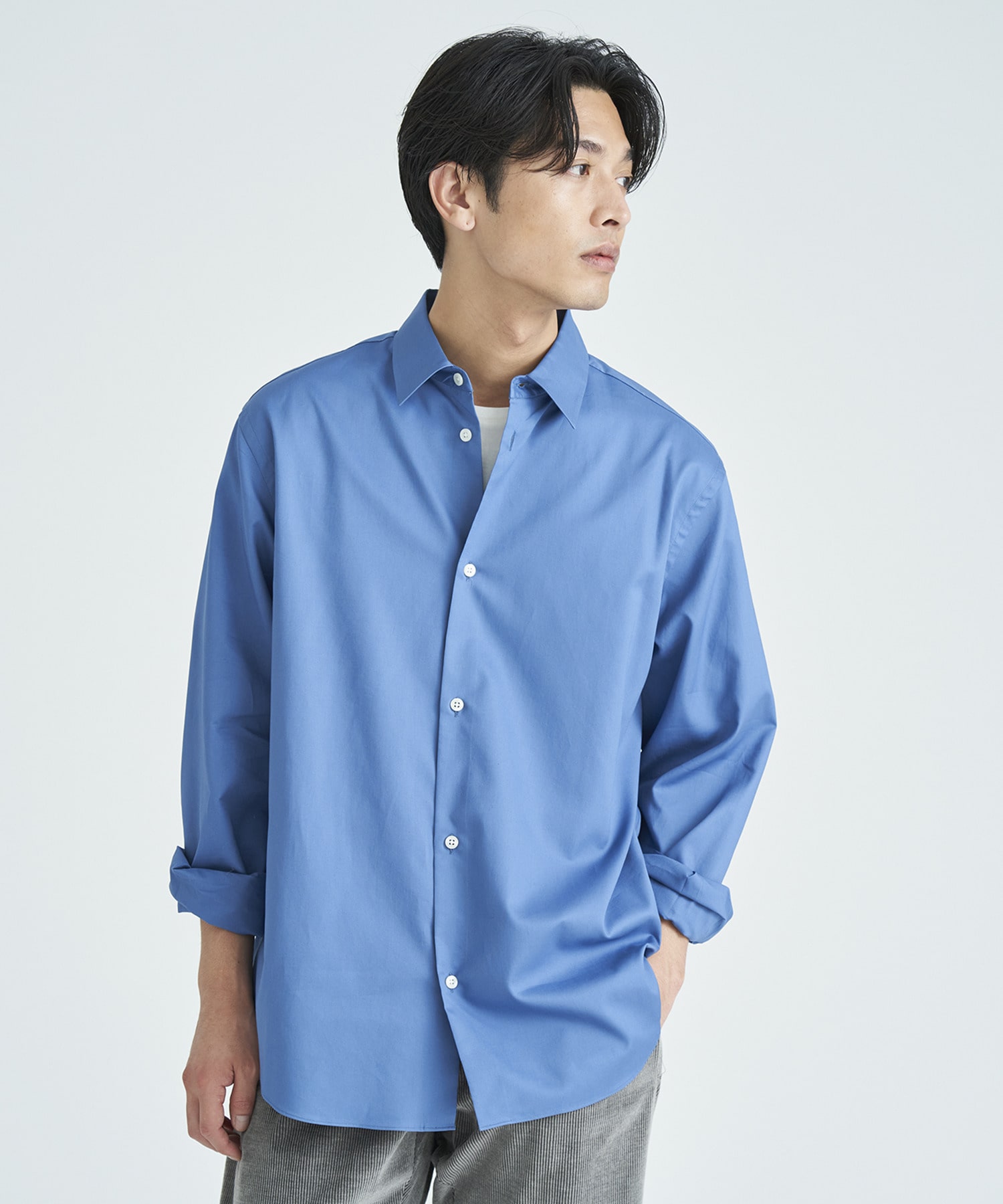 ESTNATION / ダブルクロスレギュラーカラーシャツ|ESTNATION ONLINE
