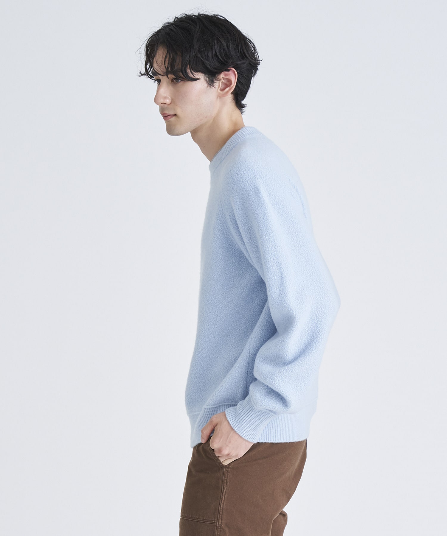 ESTNATION / フェルトクルーネックニット|ESTNATION ONLINE STORE