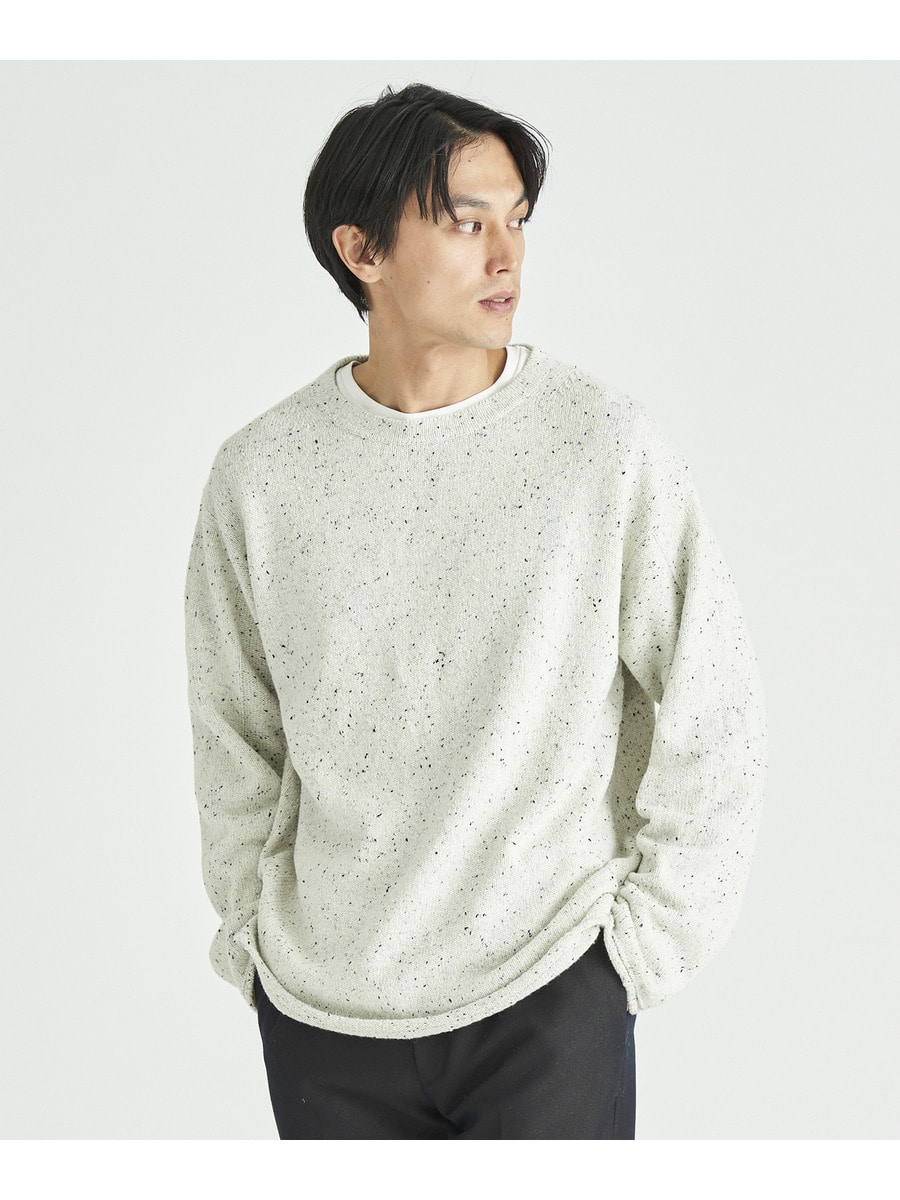 ESTNATION / ネップクルーネックニット|ESTNATION ONLINE STORE