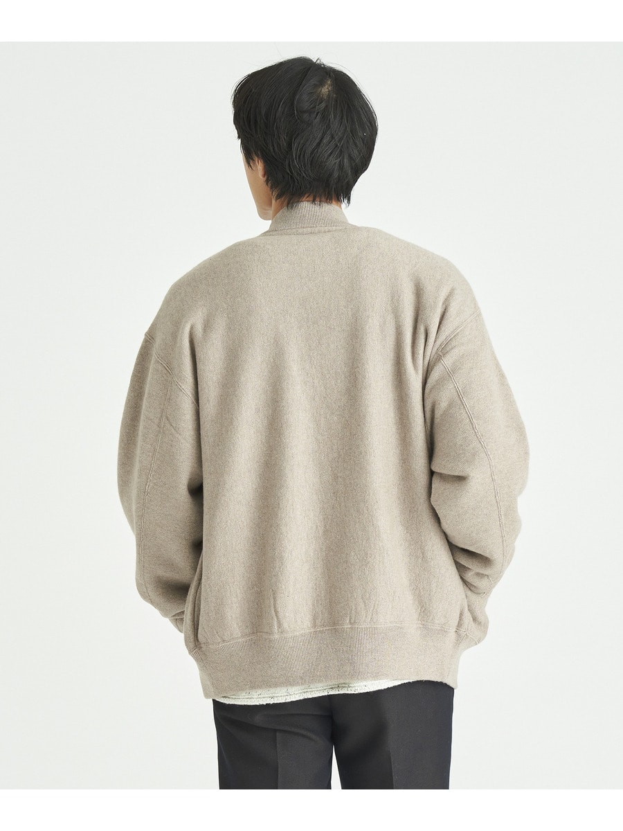 HEALTH / TWEED WOOL MA-1 ウールブルゾン - メルカリ
