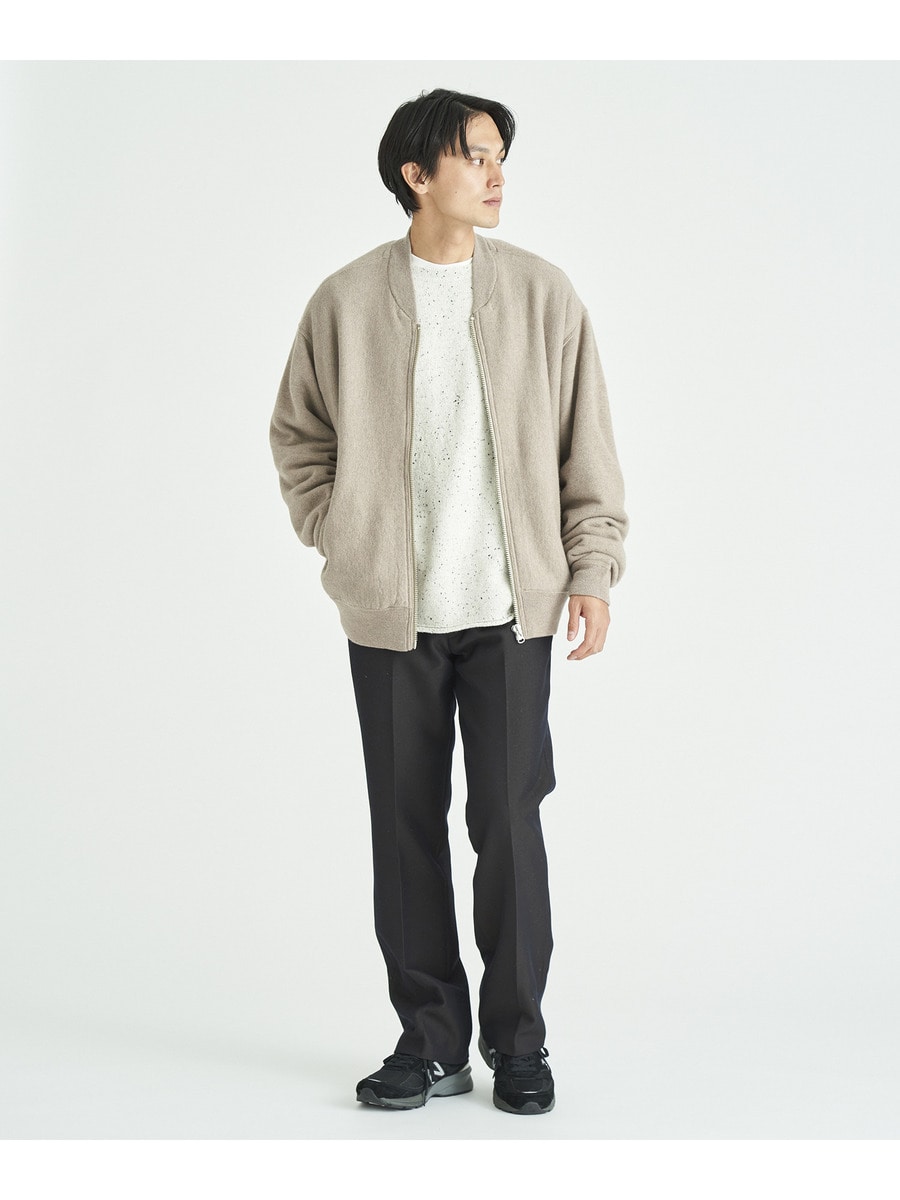 HEALTH / TWEED WOOL MA-1 ウールブルゾン - メルカリ