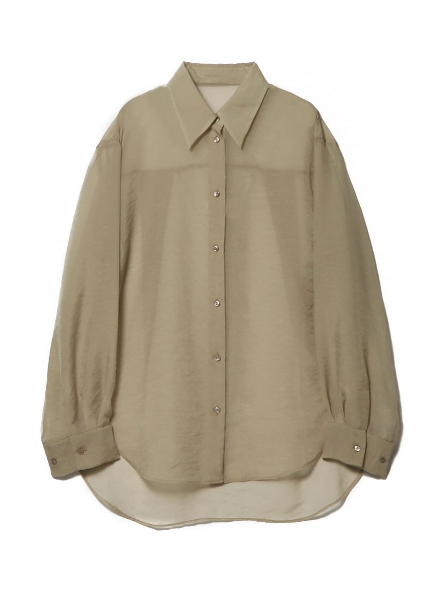 ESTNATION / オーガンジーカラーブラウス｜ESTNATION ONLINE STORE