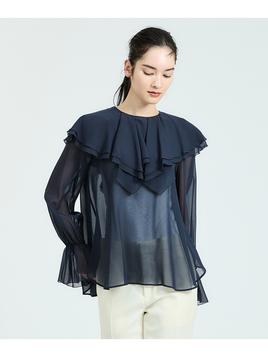 ESTNATION / スカーフカラーブラウス｜ESTNATION ONLINE STORE