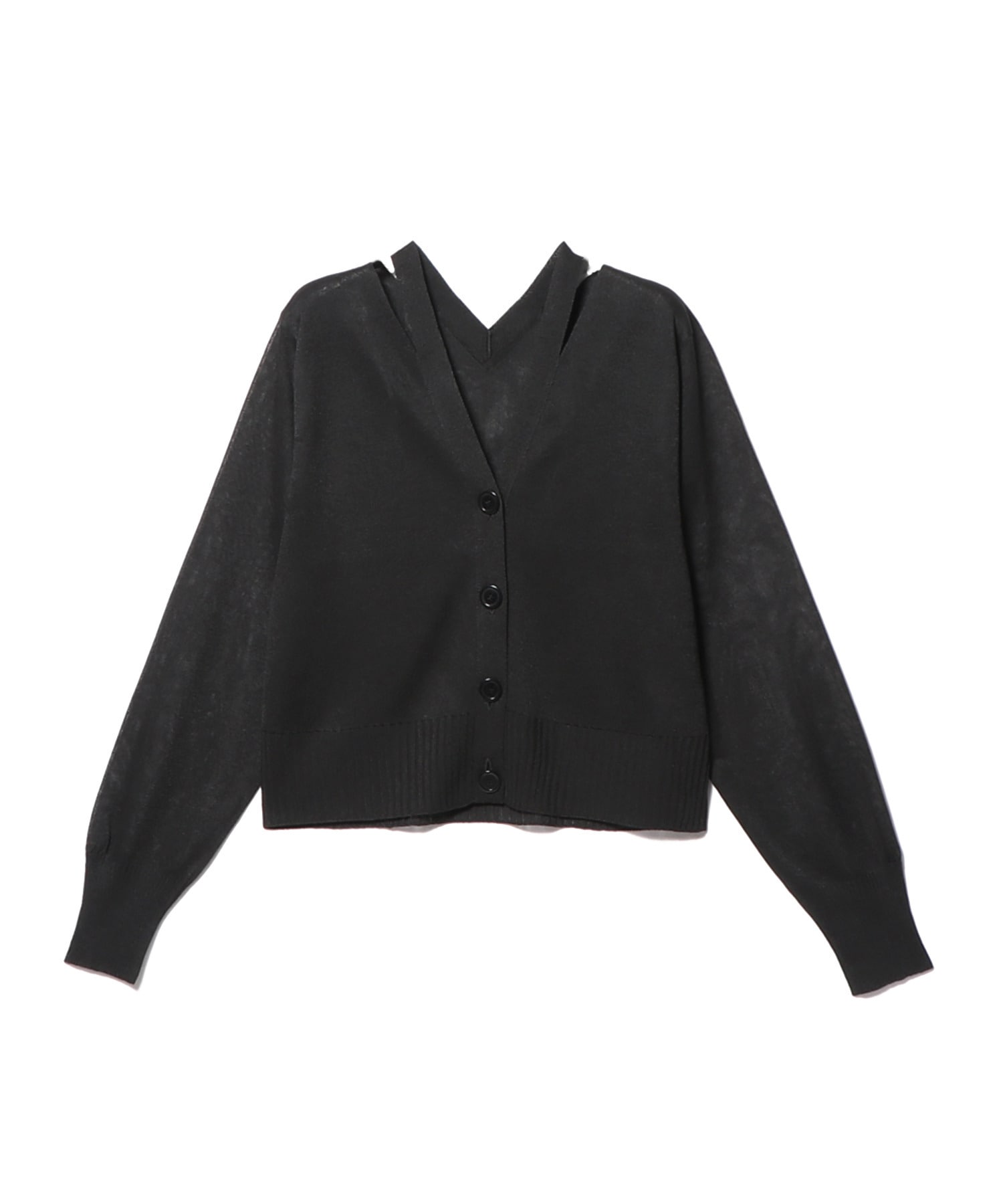ESTNATION / シアーVネックカーディガン｜ESTNATION ONLINE STORE 
