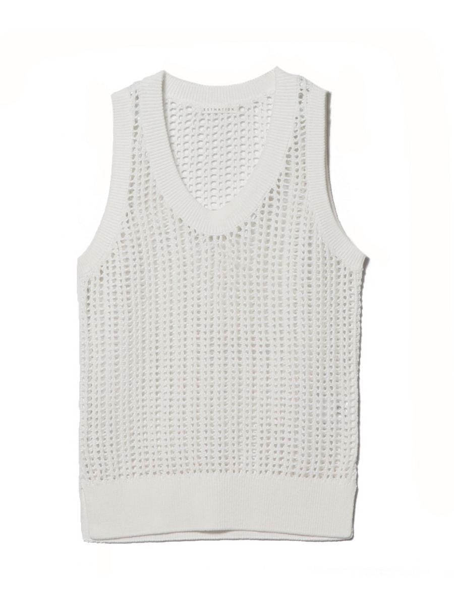 ESTNATION / コットンネットタンクトップ｜ESTNATION ONLINE