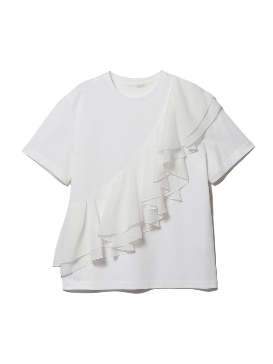 ESTNATION / ラッフルフリルトップス｜ESTNATION ONLINE STORE