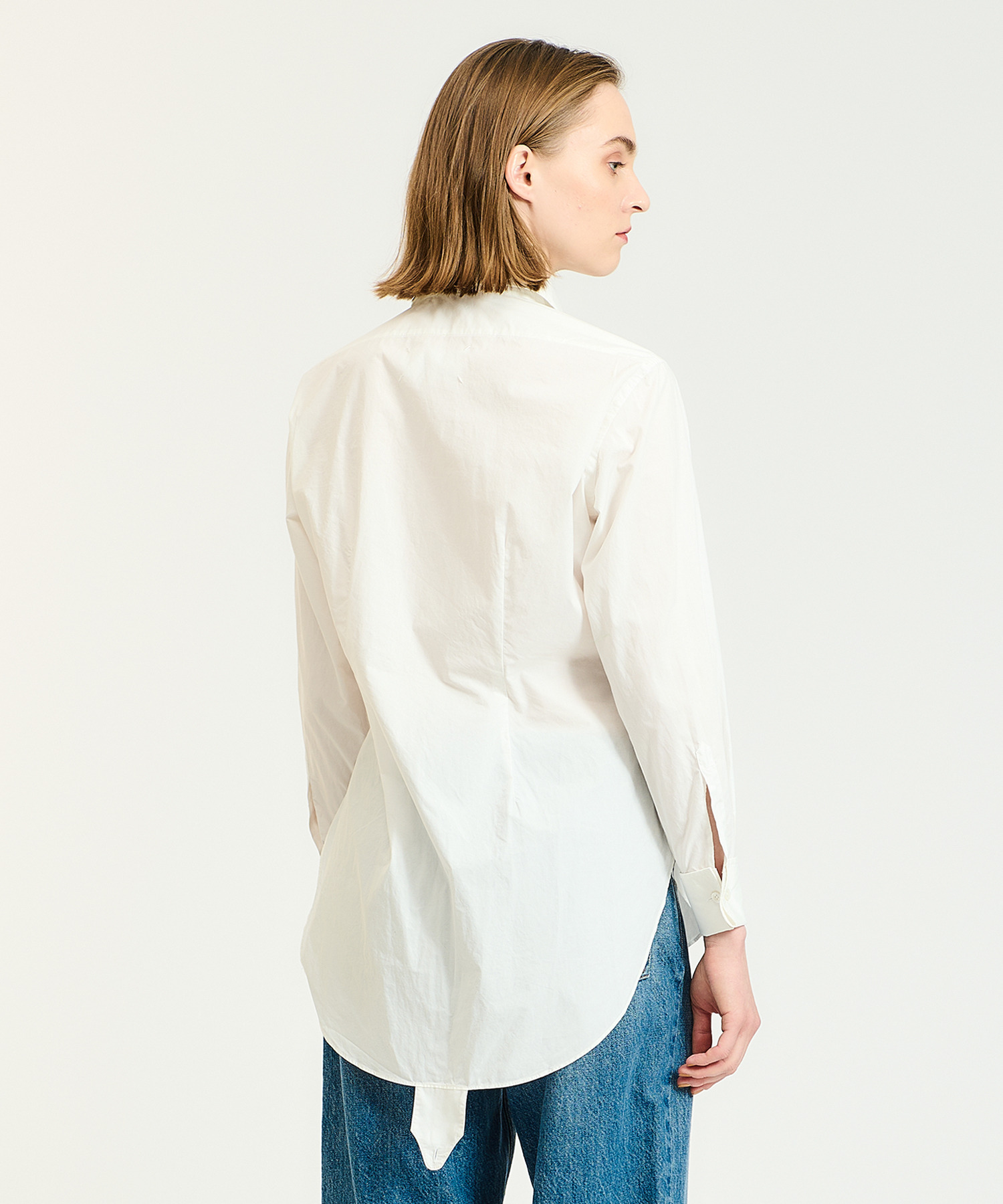 MAISON MARGIELA / コットンポプリンオーバーサイズシャツ|ESTNATION