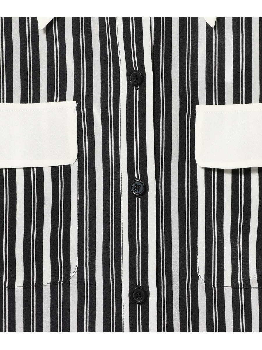 EQUIPMENT / エキップモン | シルク ハート 総柄 シャツ | S | レディース – KLD