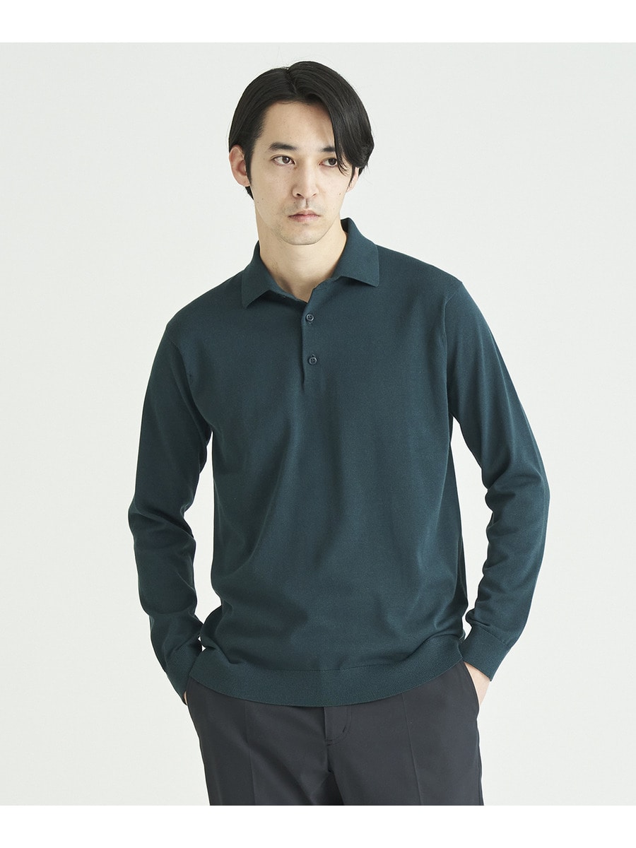 完売品　ESTNATION / WHIRL ニットポロ 完売品ESTNATION / WHIRL ニットポロ
