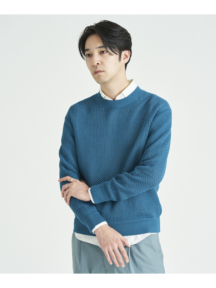 ESTNATION / ウォッシャブルクルーネックニット｜ESTNATION ONLINE STORE｜エストネーション 公式通販