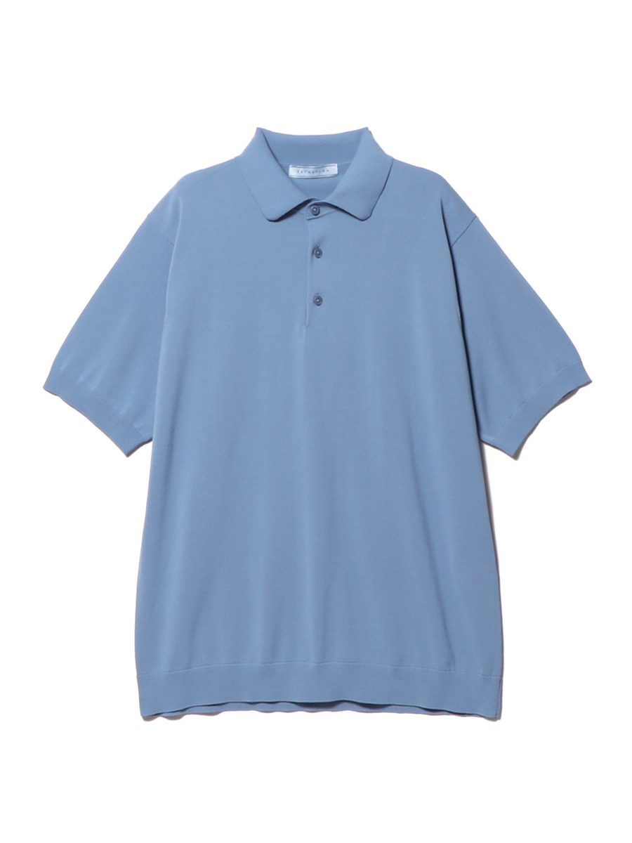 早割チケット ESTNATION / ウォッシャブルニットポロシャツ｜ESTNATION ONLINE トップス