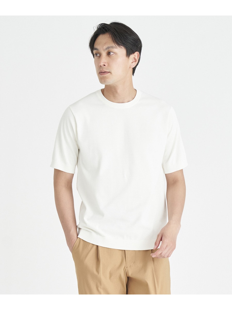 ESTNATION / ウォッシャブルニットTシャツ｜ESTNATION ONLINE