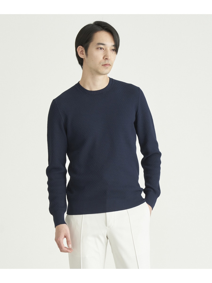 GRAN SASSO / クルーネック イントレニット《ESTNATION GRAN SASSO / クルーネック イントレニット《ESTNATION