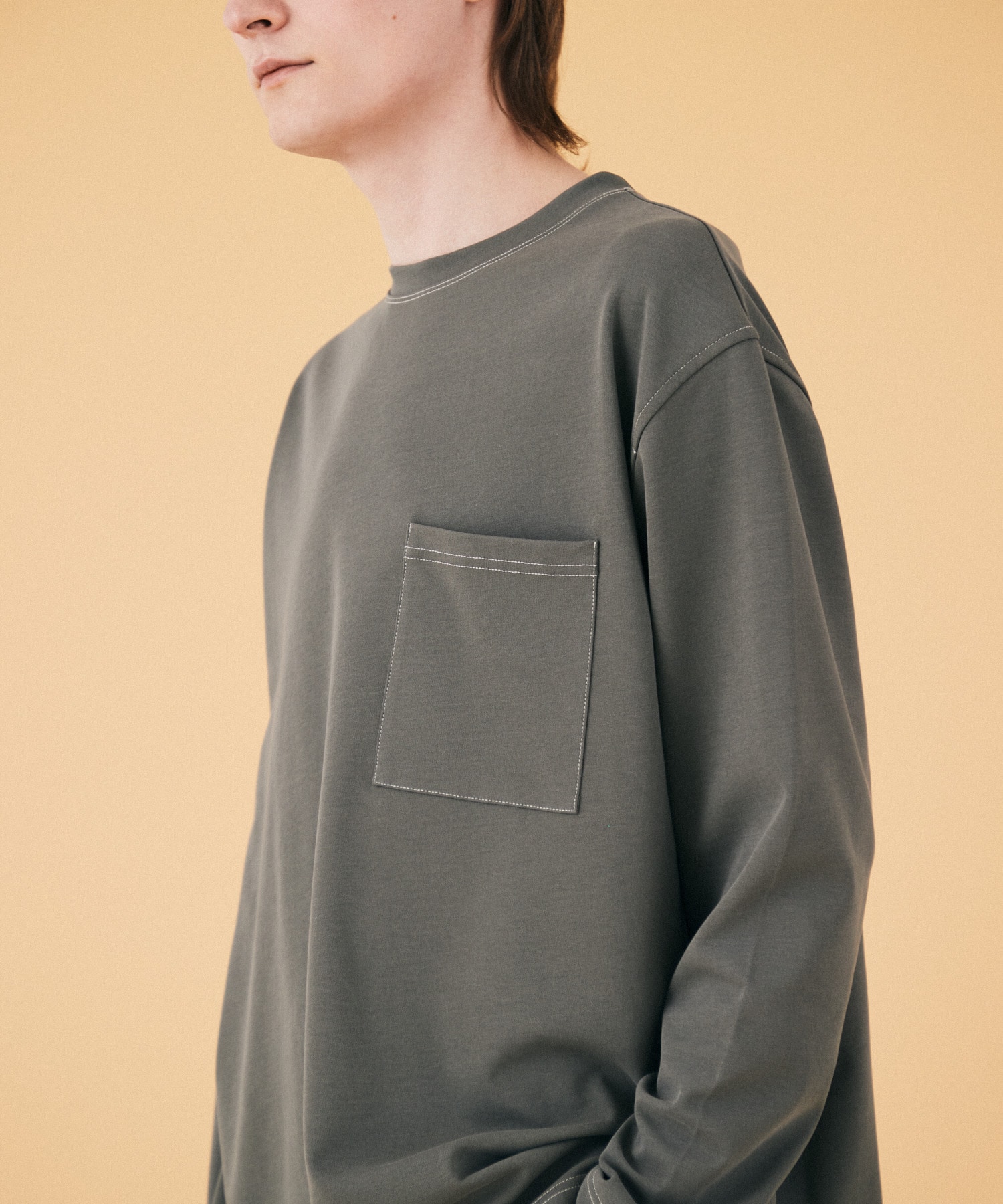 COLUMN / ステッチワークロングスリーブカットソー｜ESTNATION ONLINE
