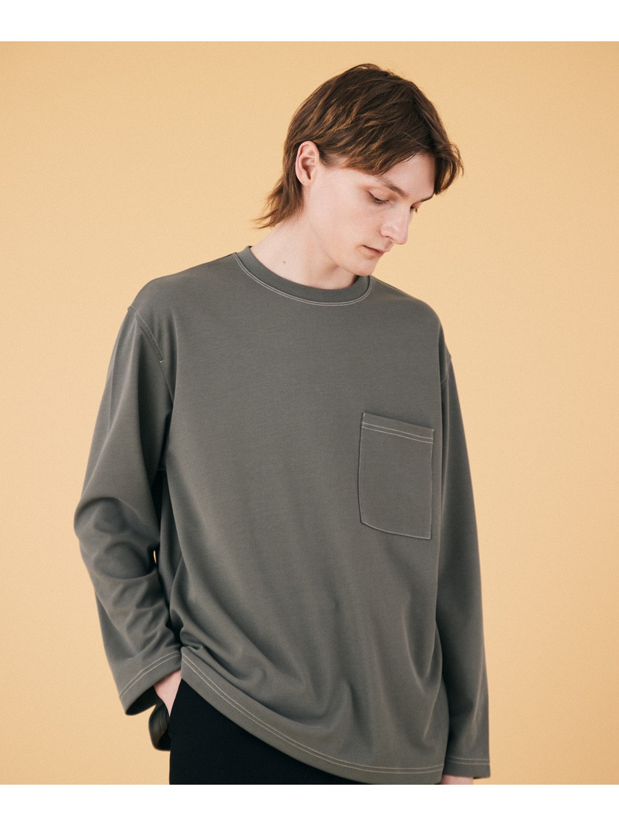 COLUMN / ステッチワークロングスリーブカットソー Tシャツ/カットソー 