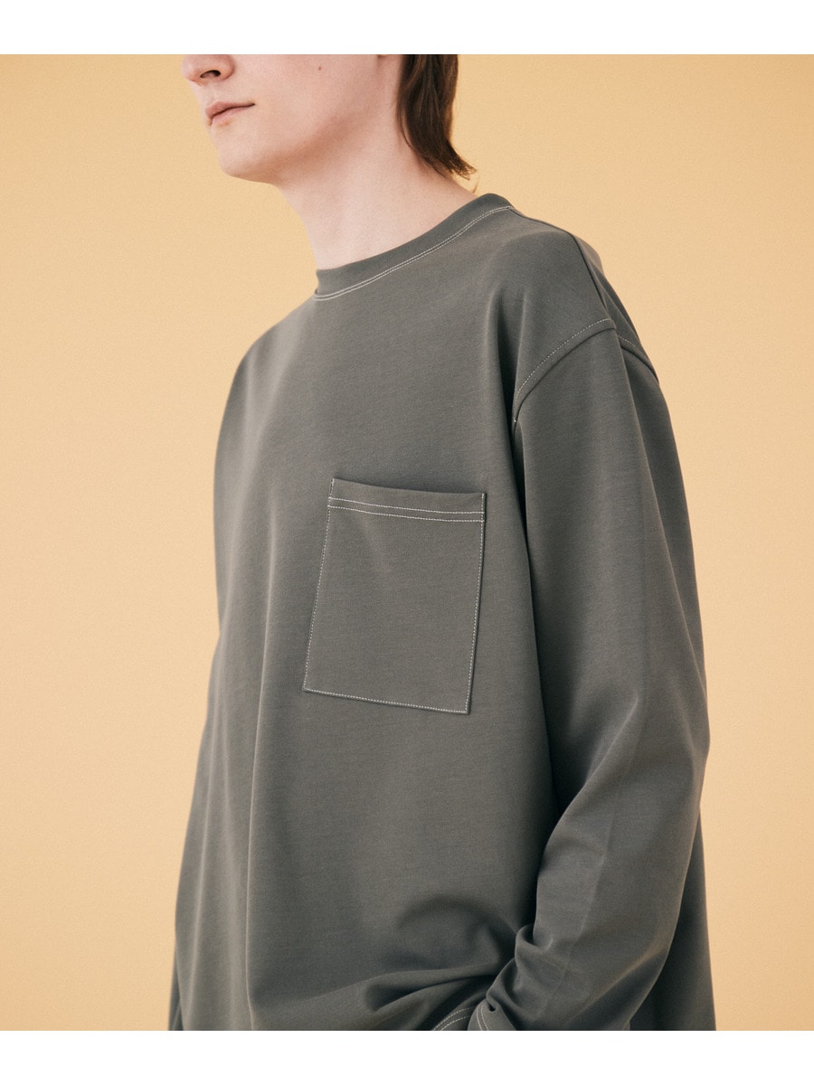 COLUMN / ステッチワークロングスリーブカットソー Tシャツ/カットソー 