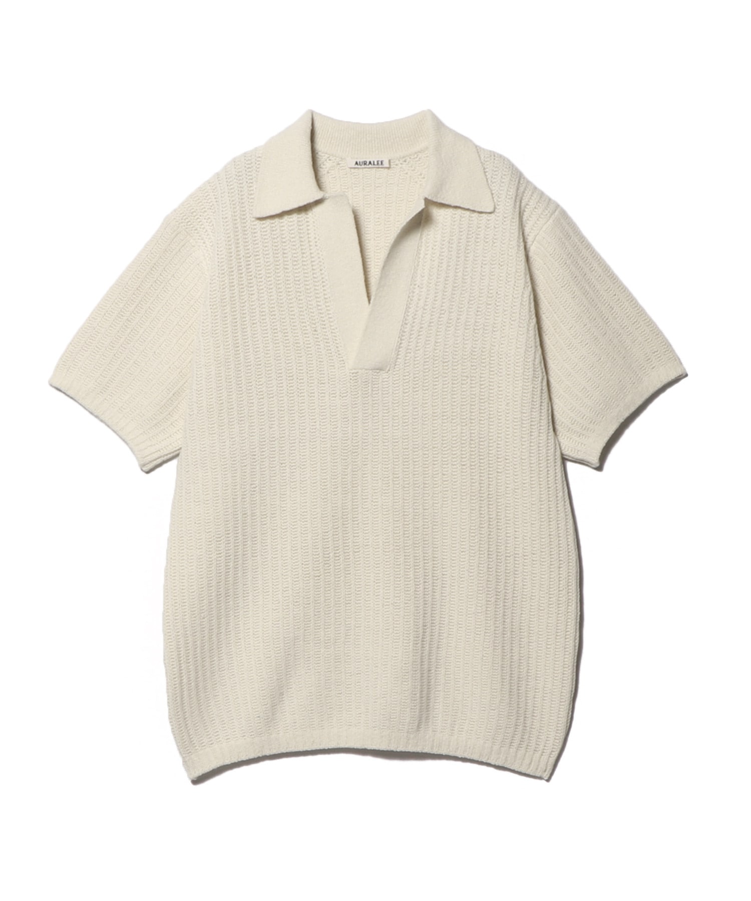 AURALEE スキッパーニットポロシャツ - agedor.ma