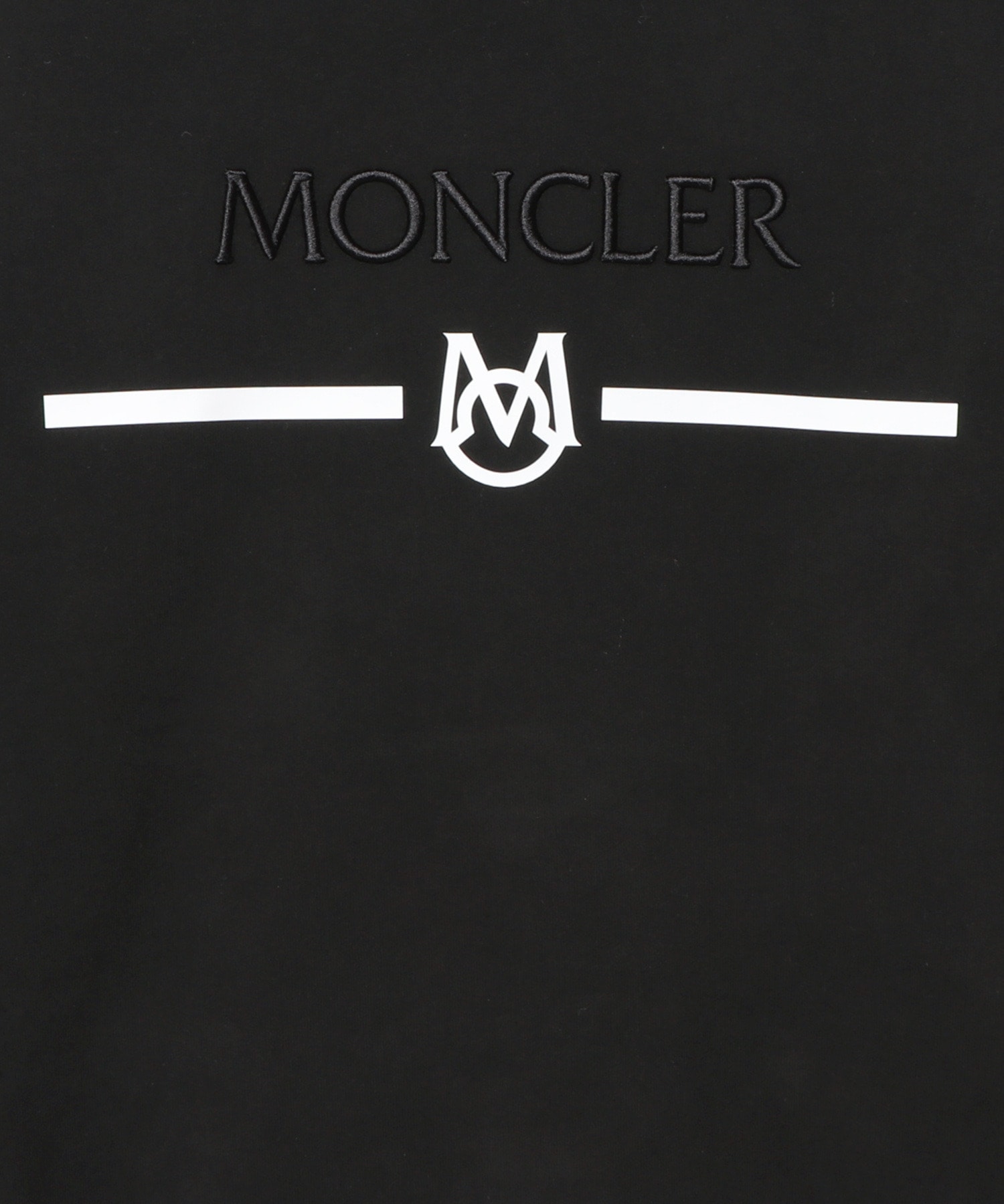 MONCLER ロゴ　スウェット　黒　　M