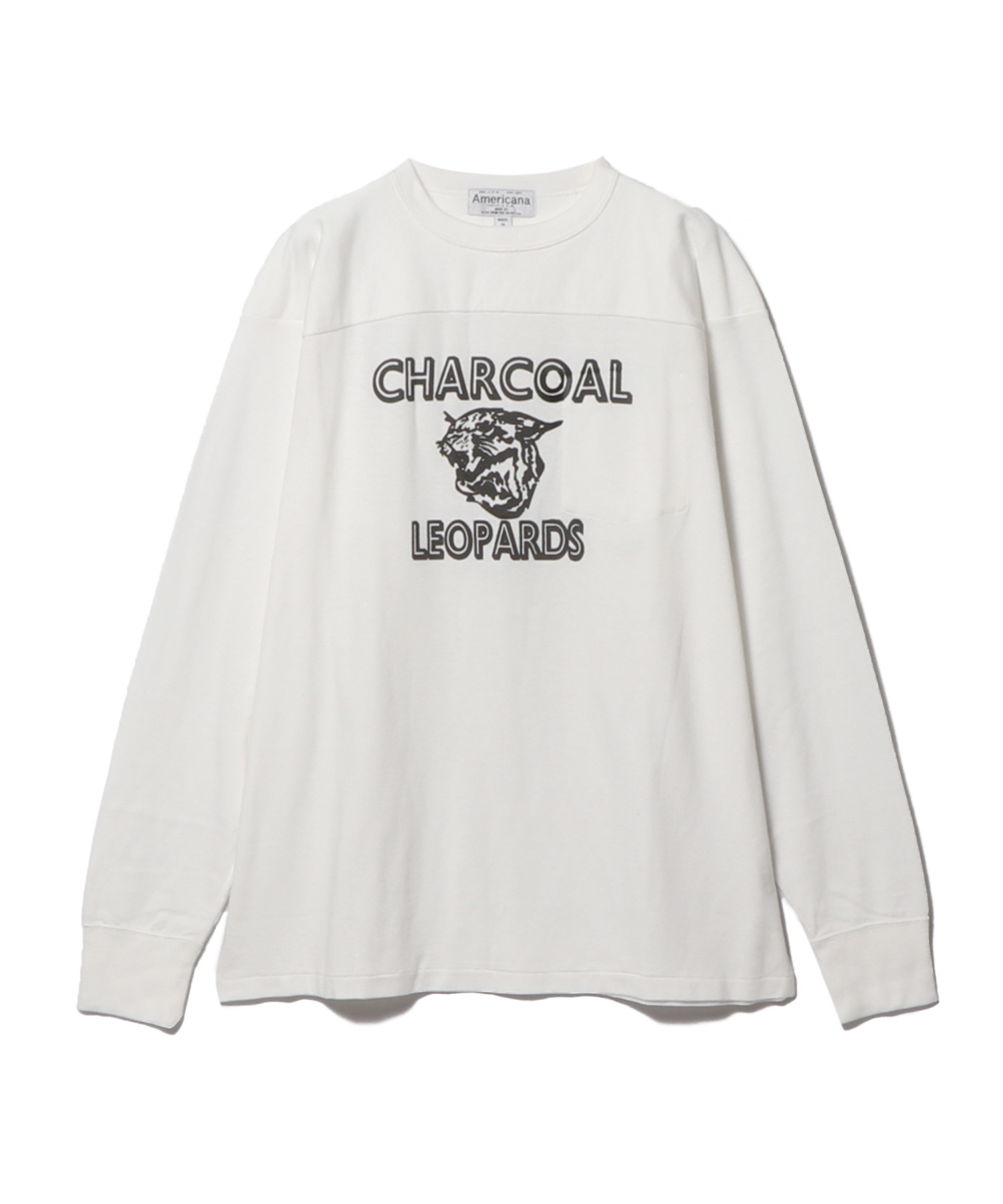 ORIGINAL Charcoal × Americana　プリントカットソー