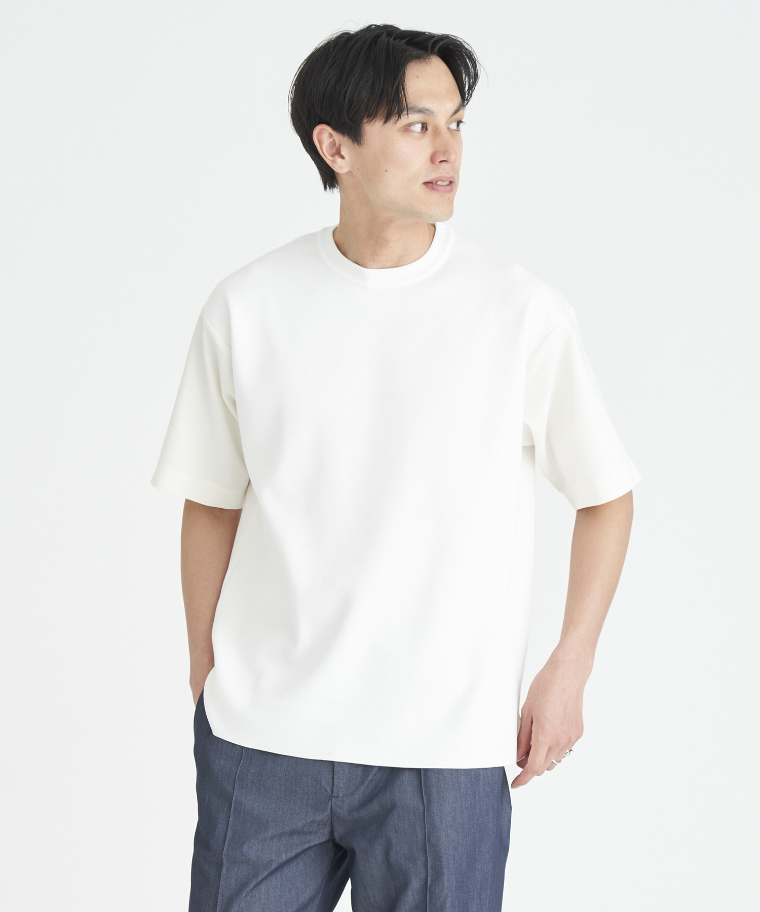 ESTNATION / ドッキングミラノリブニットTシャツ｜ESTNATION ONLINE