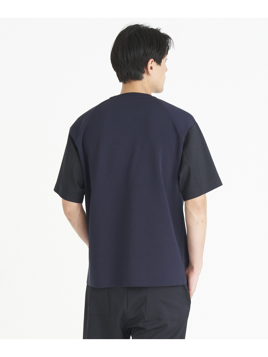 ドッキングミラノリブニットTシャツ