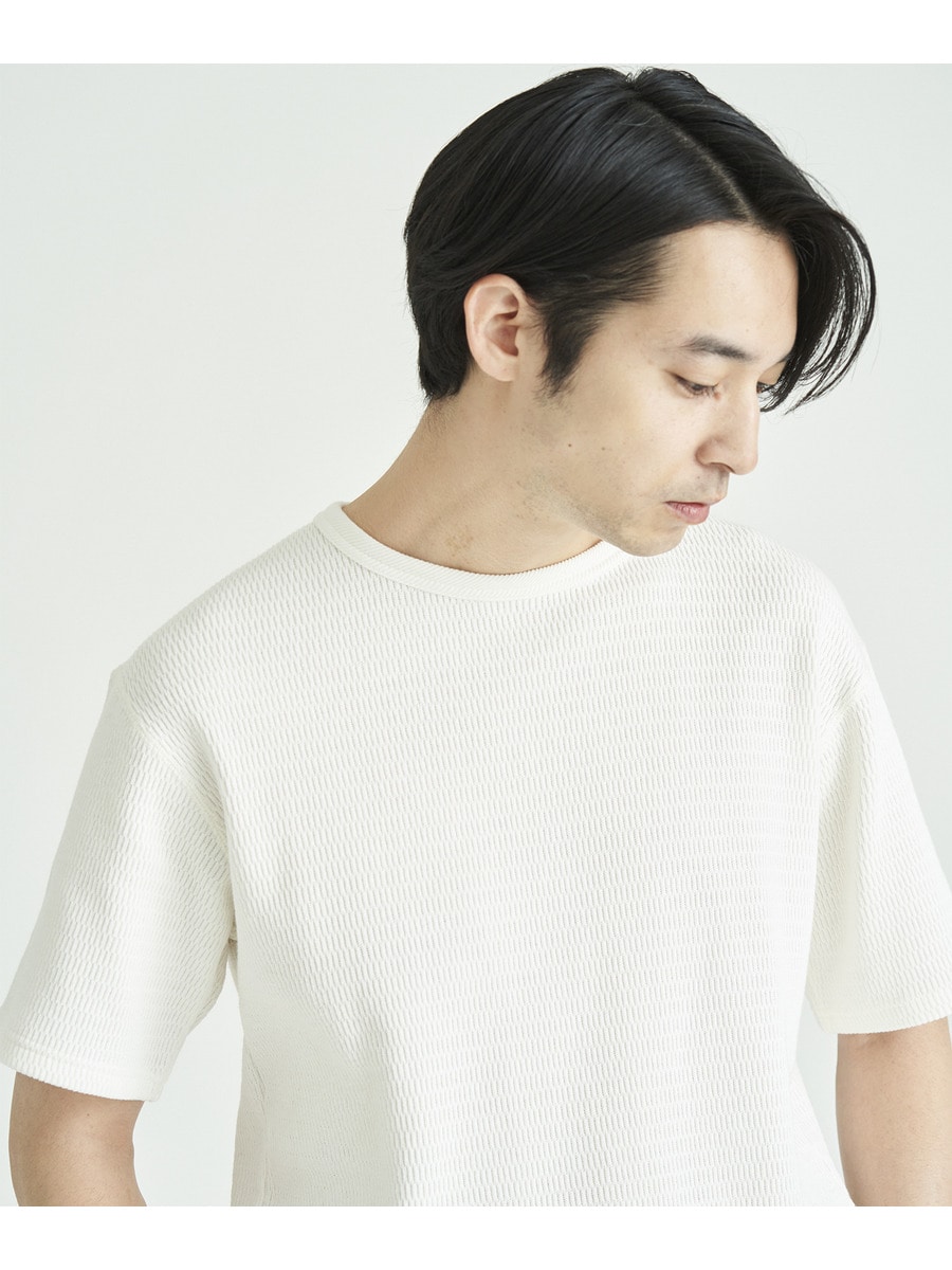 ESTNATION / ライスサーマルショートスリーブカットソー ESTNATION / ライスサーマルショートスリーブカットソー