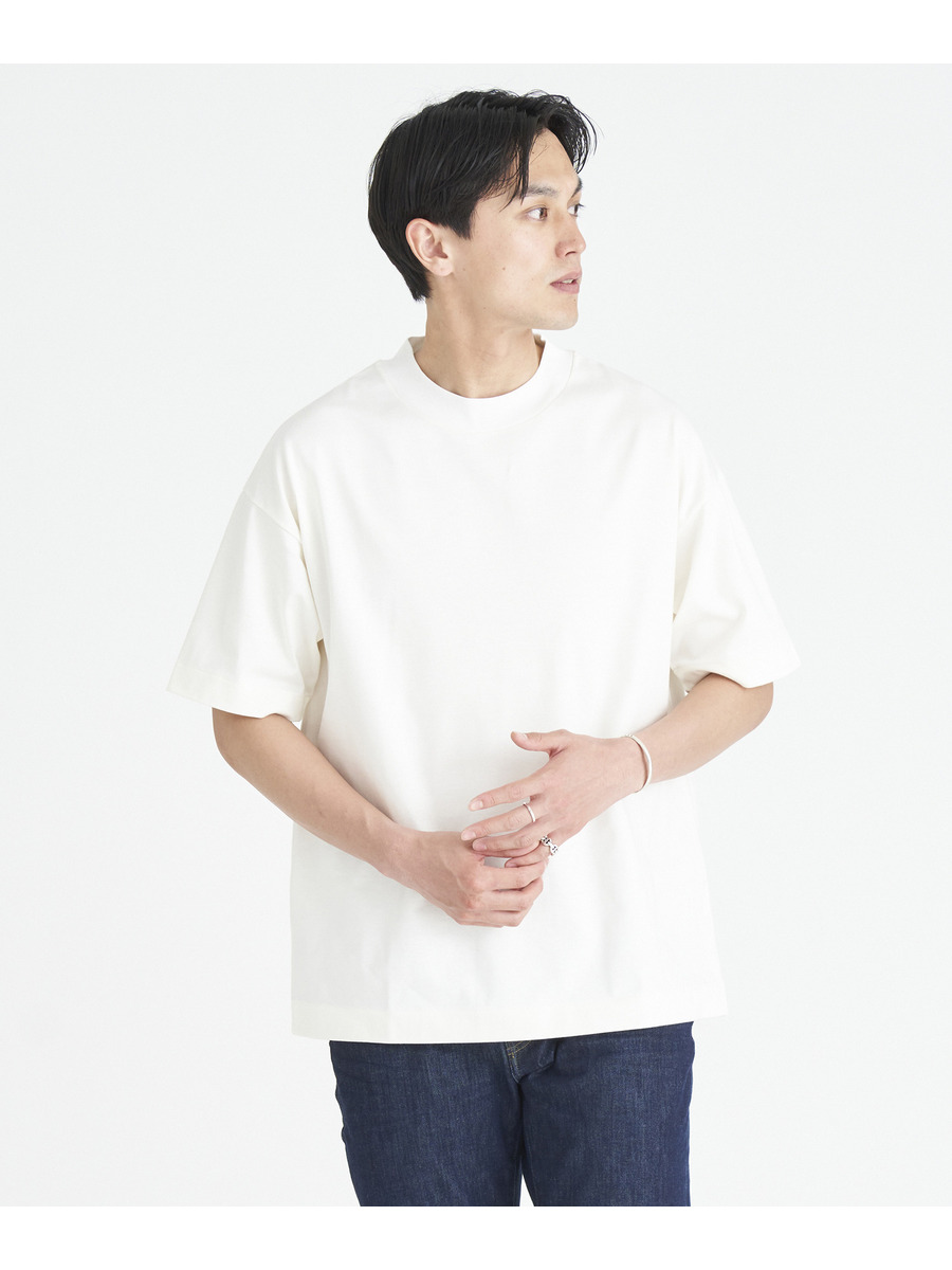 新品未使用タグ付き‼️ ESTNATION /コットンスムースクルーネックTシャツ ESTNATION（エストネーション）の「ESTNATION / コットン
