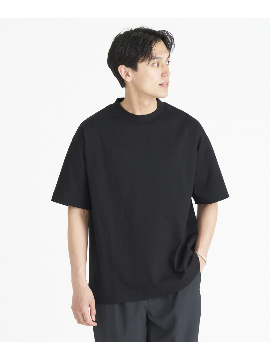 essentials クルーネックシャツ Fear of God ESSENTIALS: ブラック クルーネックTシャツ