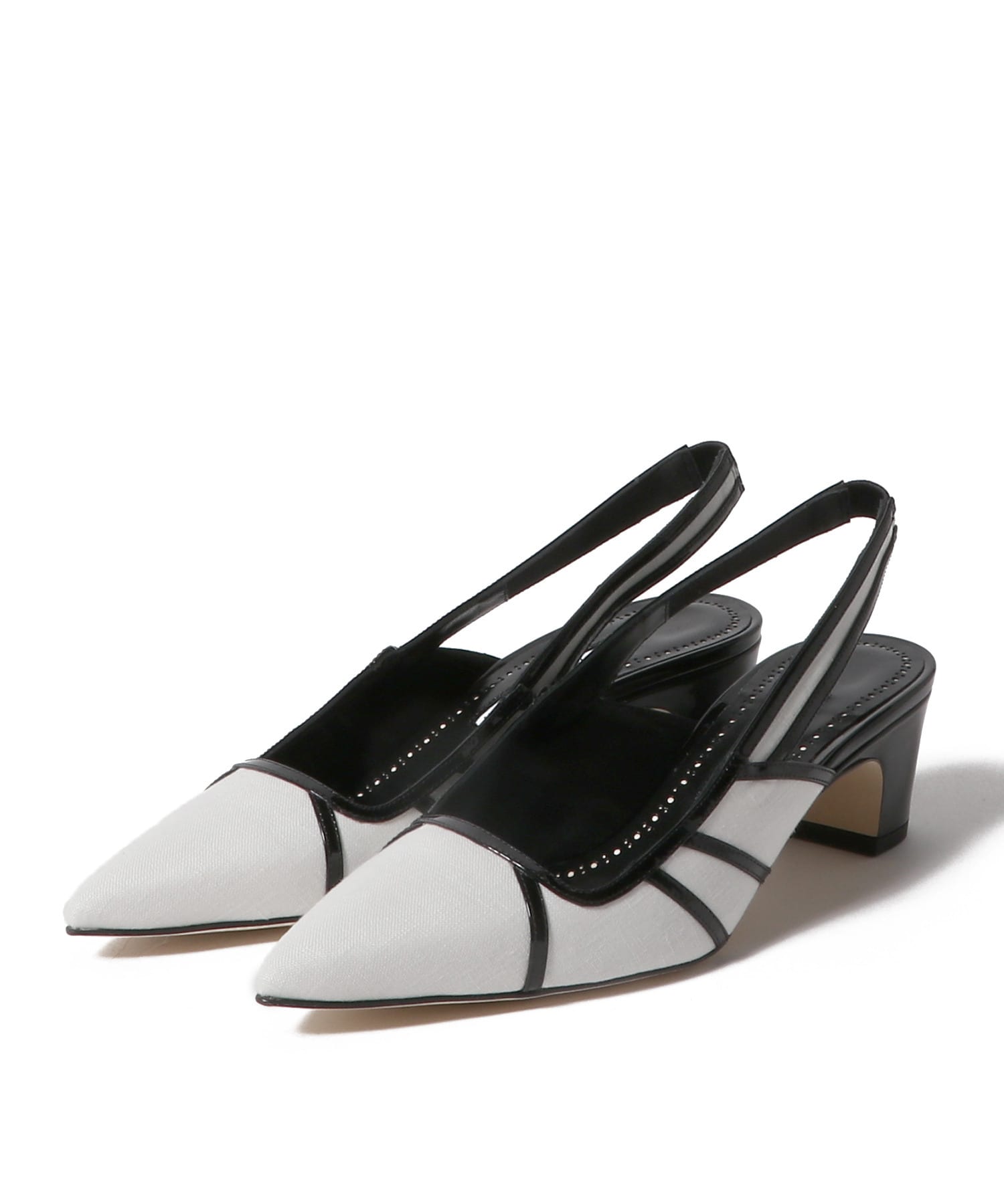 MANOLO BLAHNIK / FURRUN スリングバックパンプス｜ESTNATION ONLINE