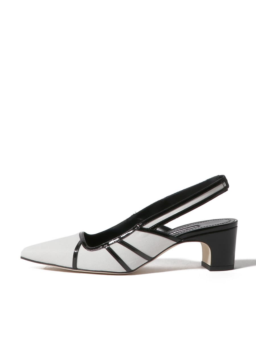 MANOLO BLAHNIK / FURRUN スリングバックパンプス|ESTNATION ONLINE