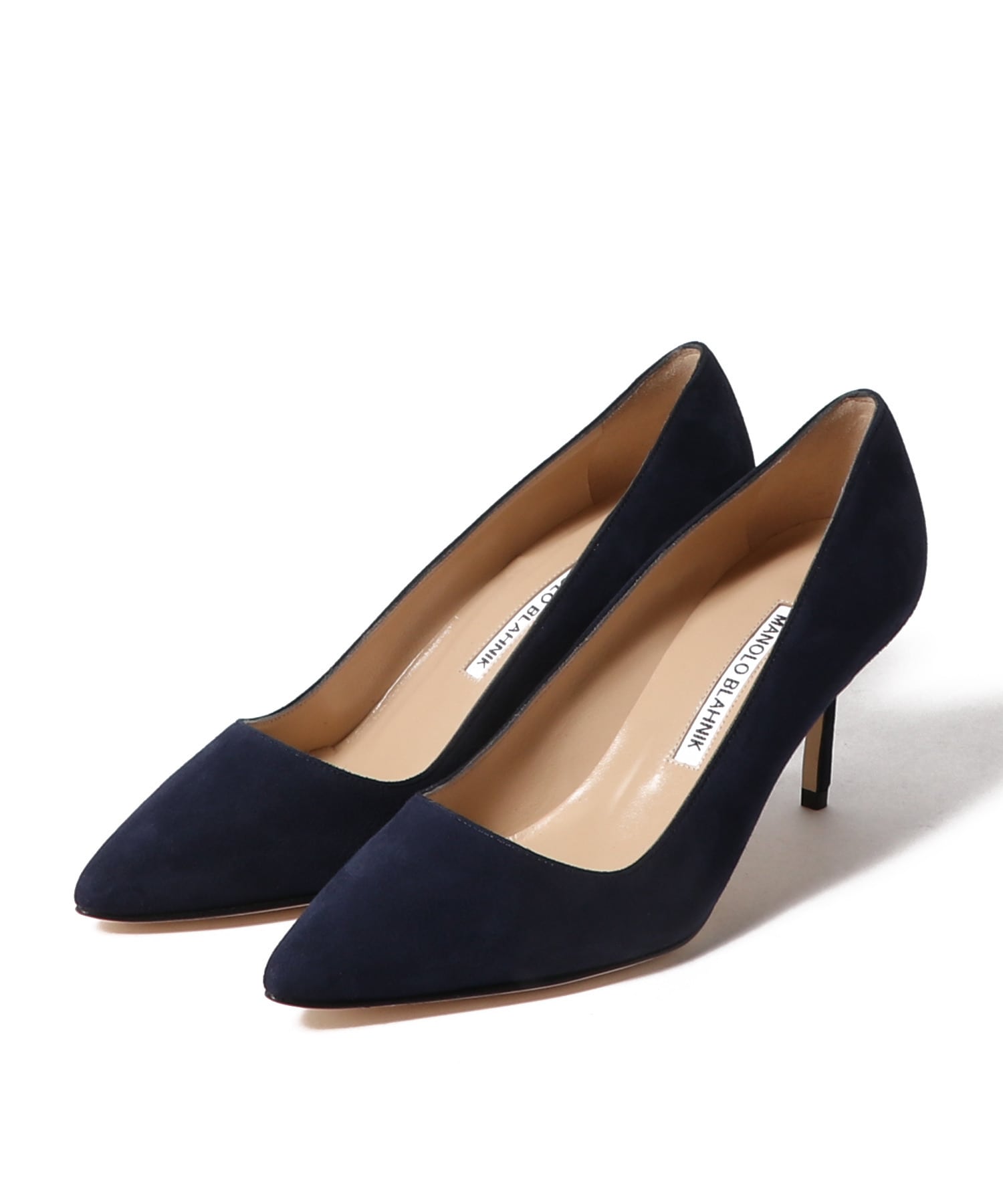 MANOLO BLAHNIK / BB スエードスティレットヒールパンプス｜ESTNATION