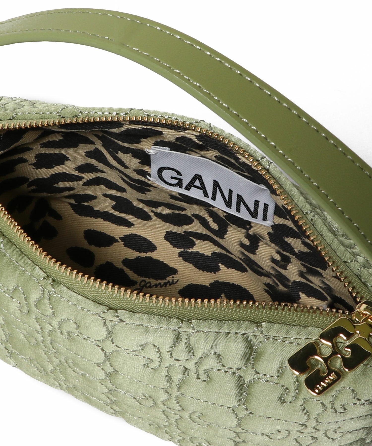 GANNI / BUTTERFLY スモールサテンポーチ｜ESTNATION ONLINE STORE