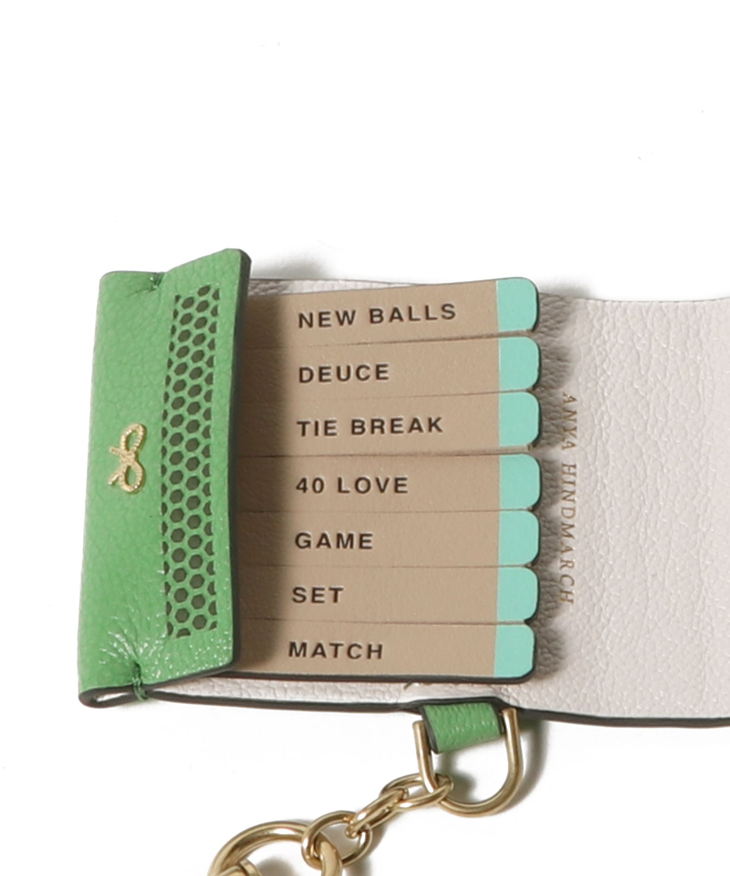 ANYA HINDMARCH / TENNIS バッグチャーム｜ESTNATION ONLINE STORE 