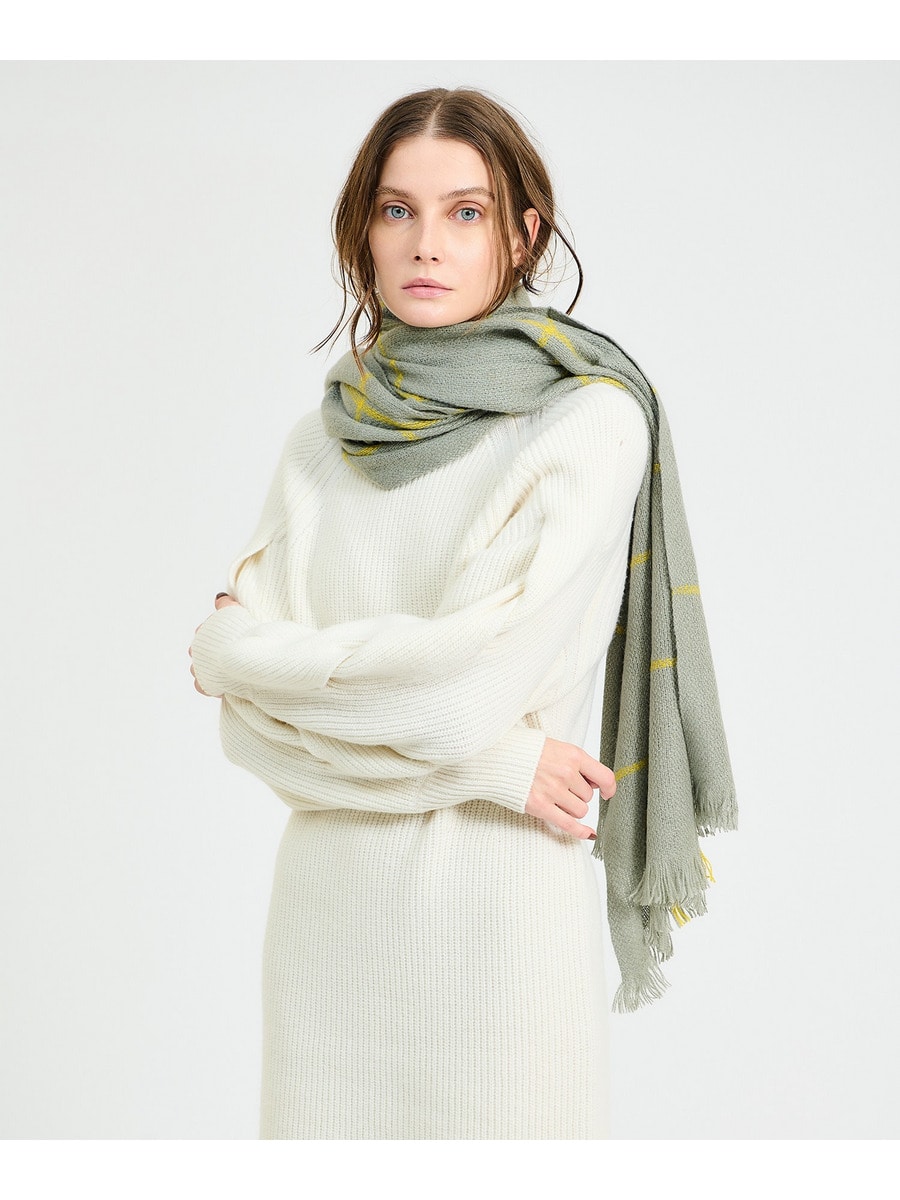 Norlha / ウィンドウペンマフラー|ESTNATION ONLINE STORE
