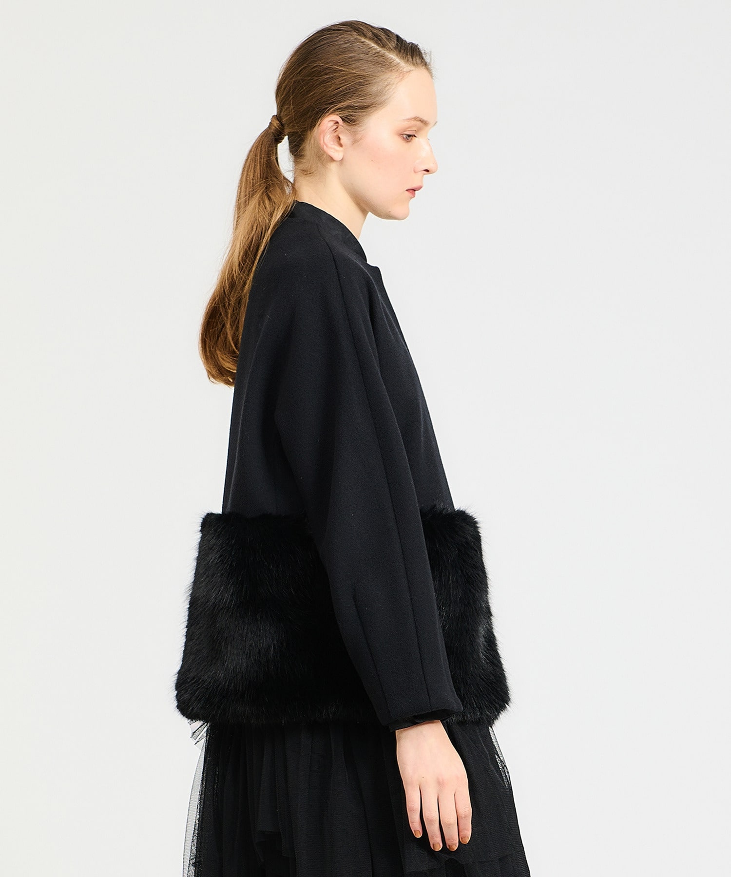 ESTNATION / ウールビーバーファーヘムショートコート｜ESTNATION ｜その他 