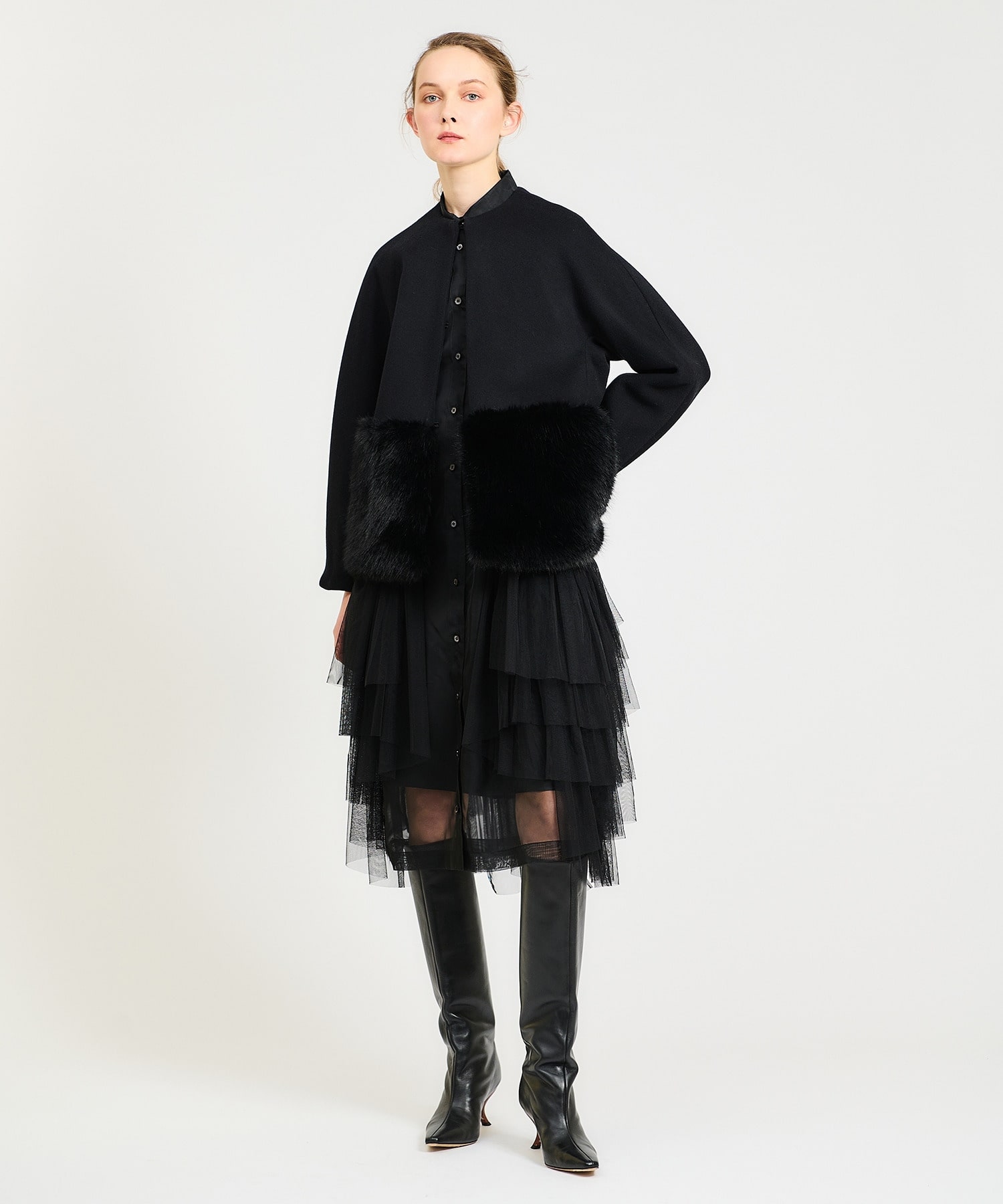 ESTNATION / ウールビーバーファーヘムショートコート｜ESTNATION ｜その他 