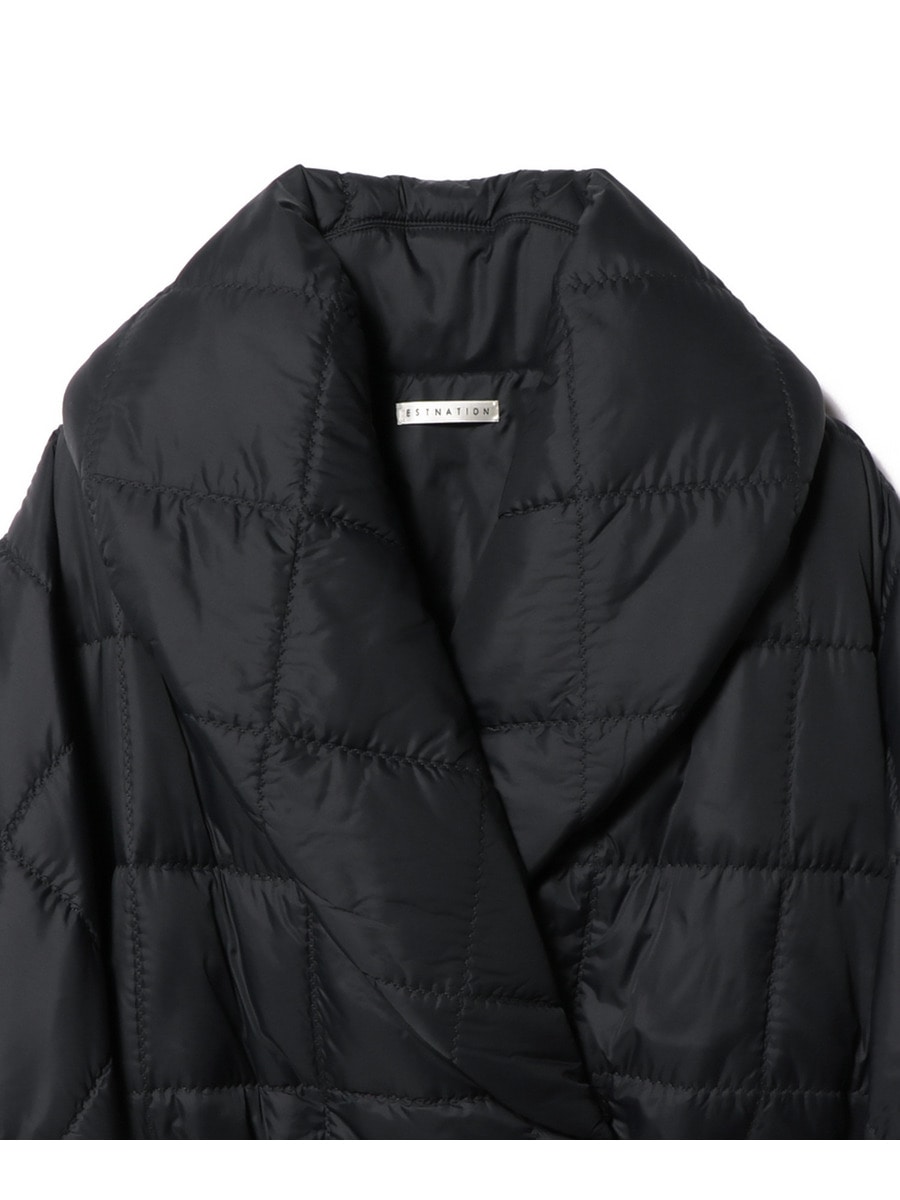 ESTNATION / キルティングガウンコート|ESTNATION ONLINE STORE ESTNATION / キルティングガウンコート|ESTNATION ONLINE STORE