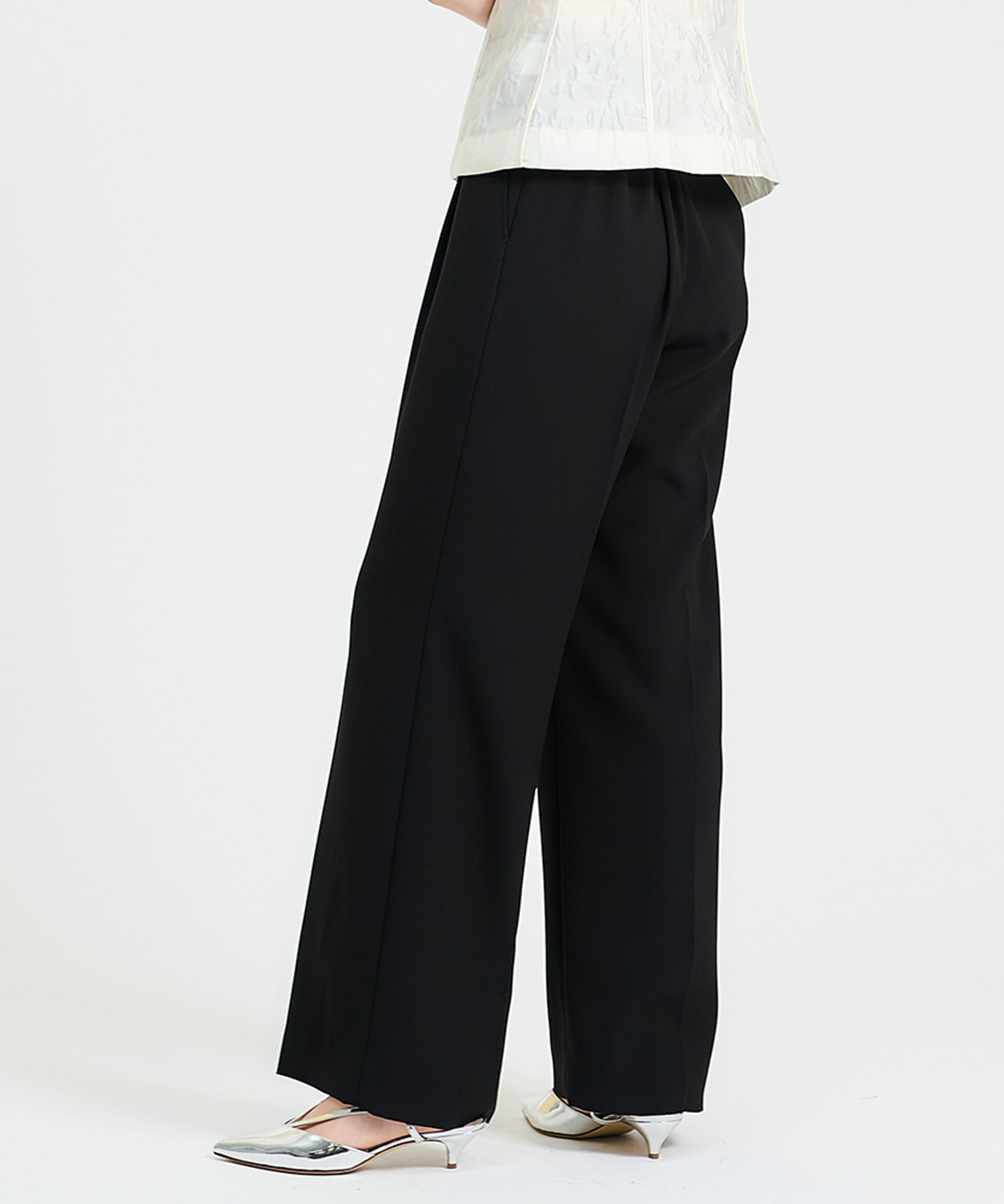 ESTNATION / バックサテンジョーゼットラップパンツ|ESTNATION ONLINE