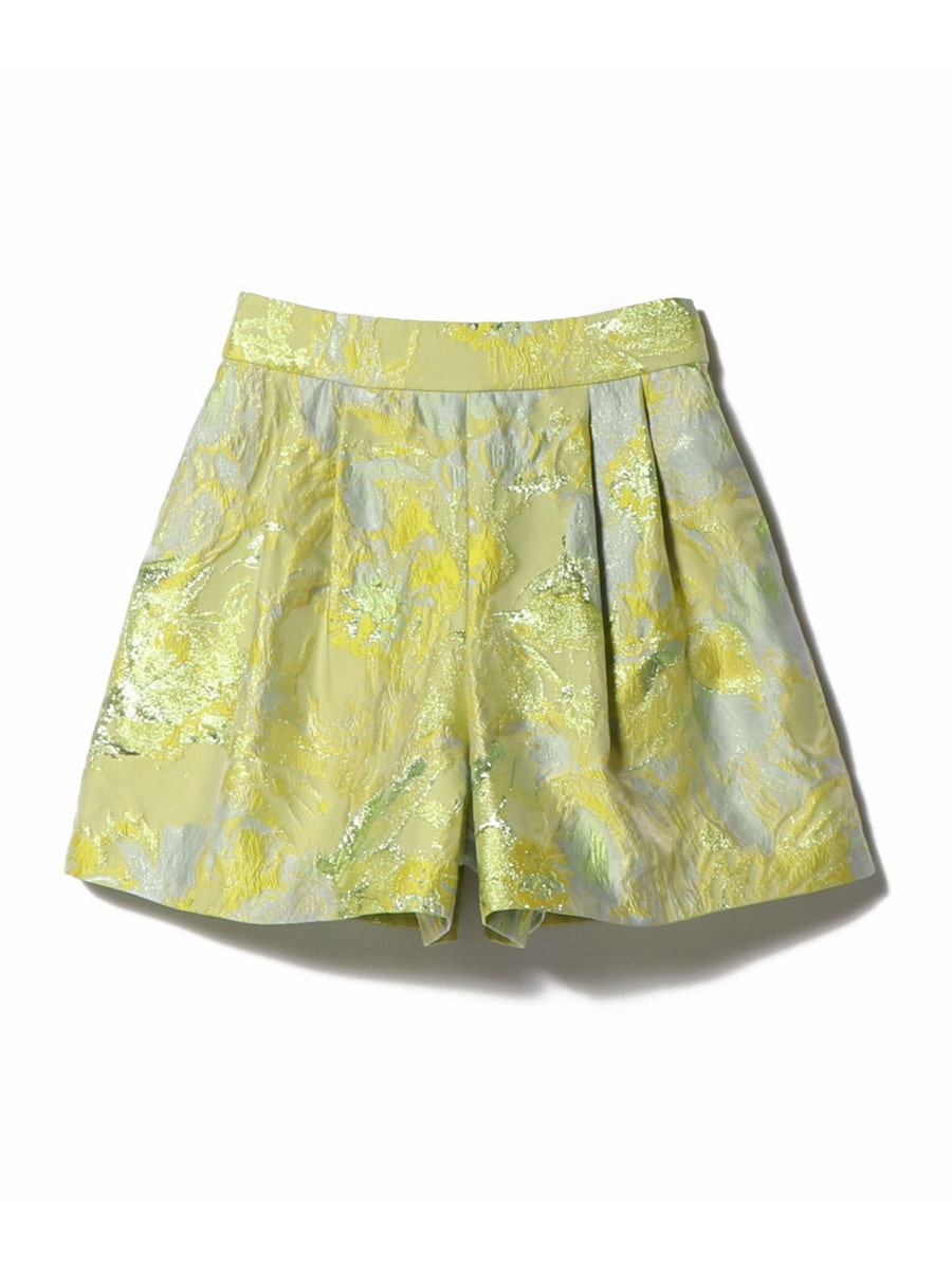 ESTNATION / フラワージャカードタックショートパンツ｜ESTNATION