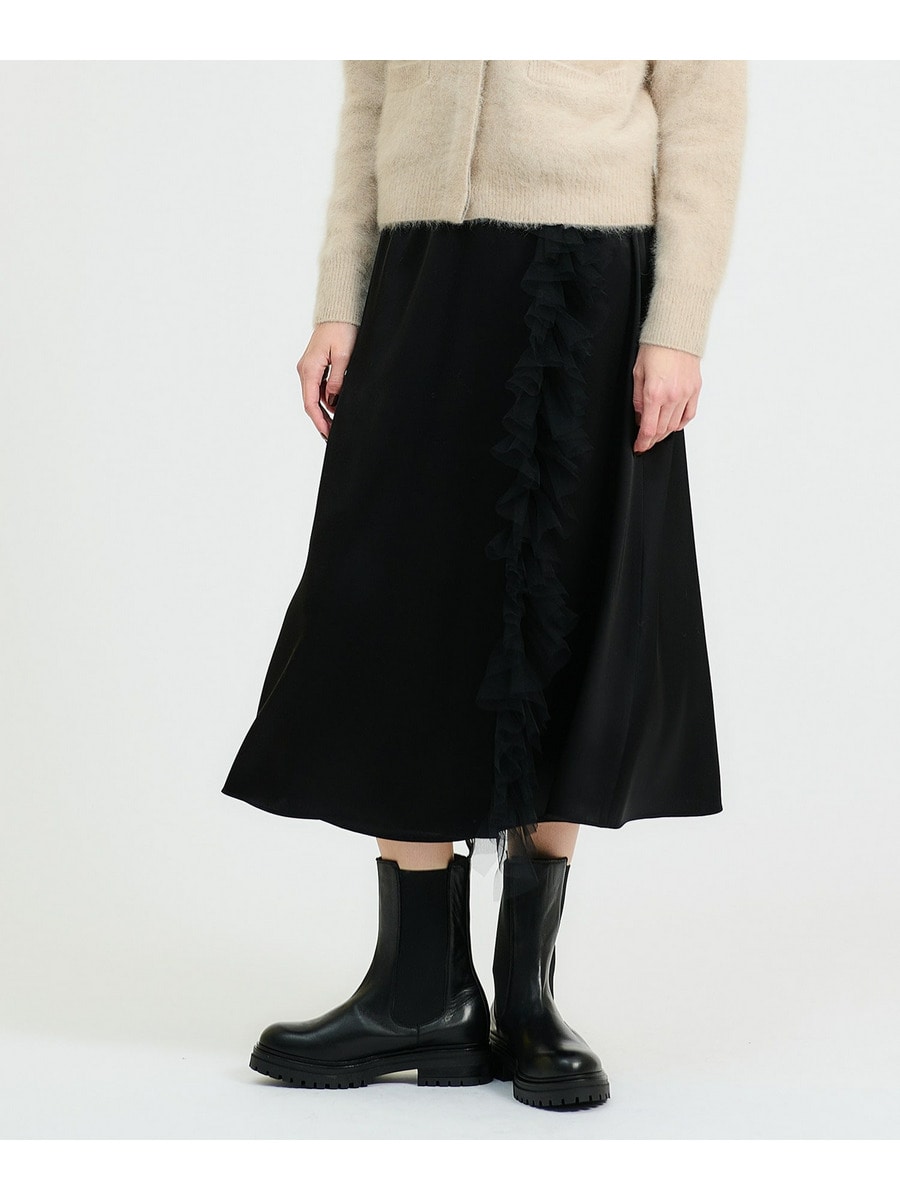 ESTNATION / サテンチュールラップスカート｜ESTNATION ONLINE STORE