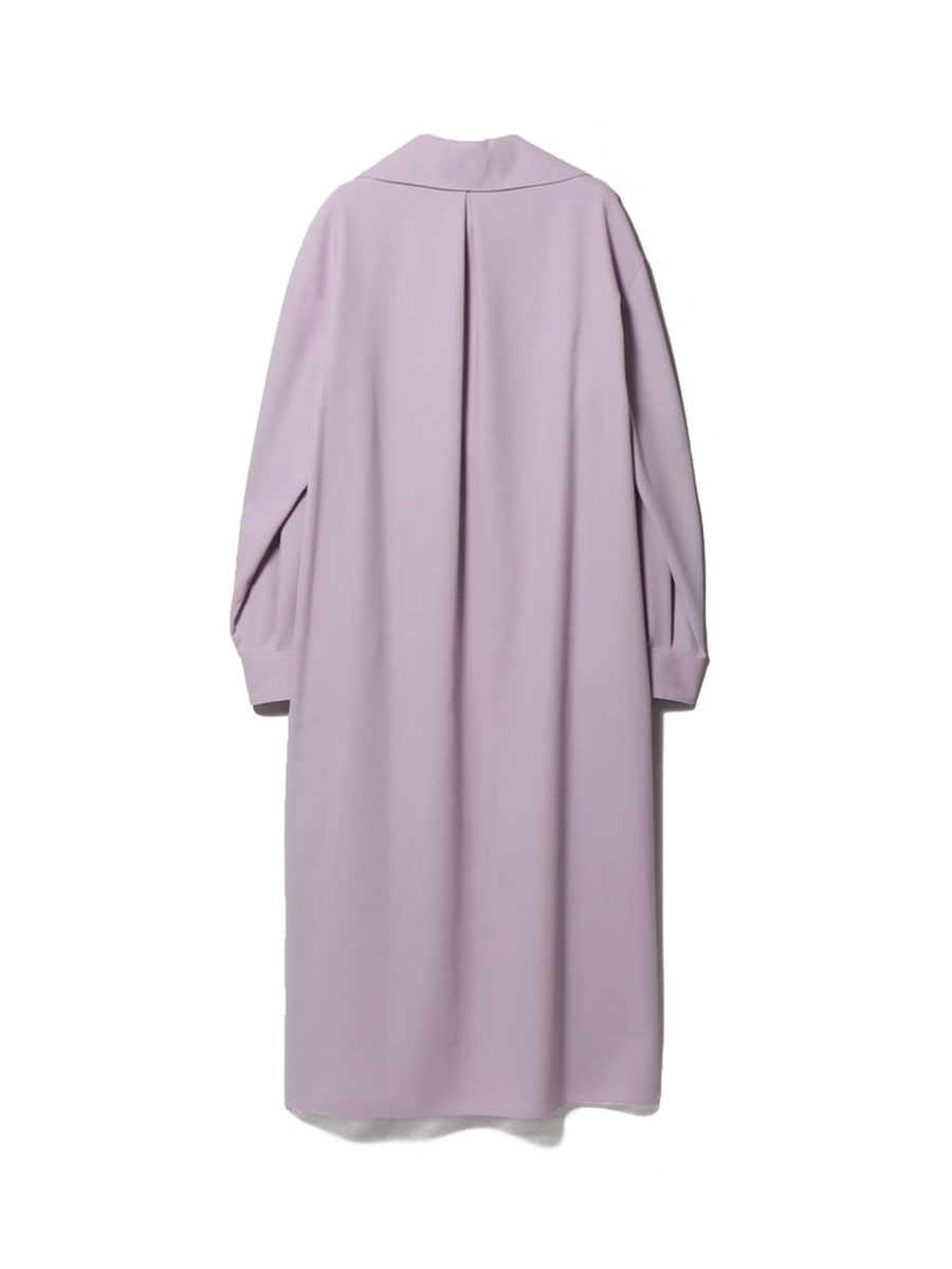 ZARA - ザラ シャツワンピース スキッパーカラー 長袖 ミニ丈 M