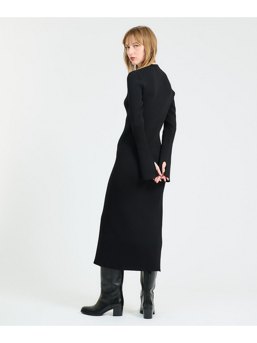 ESTNATION / ジャカードニットコンビワンピース《EXCLUSIVE