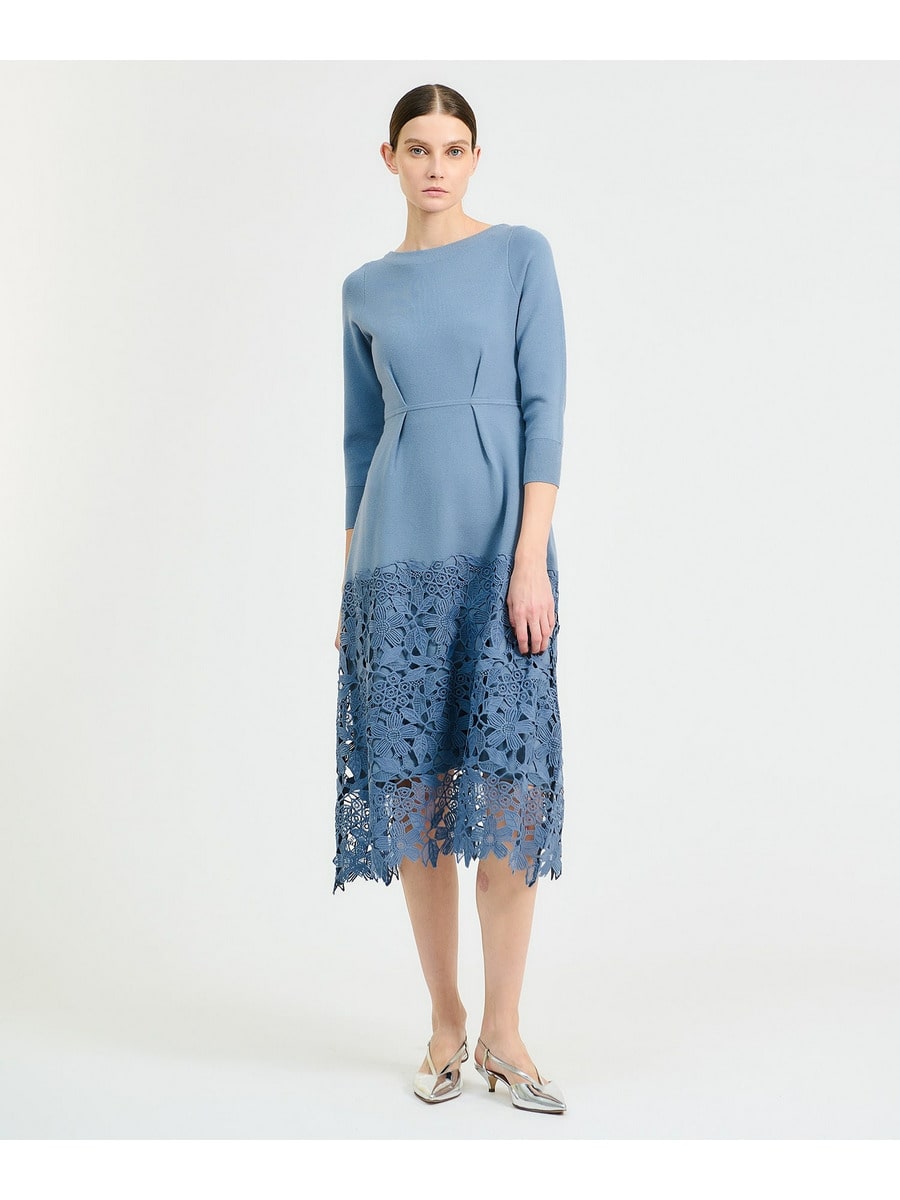 ESTNATION / レースドッキングニットワンピース｜ESTNATION ONLINE