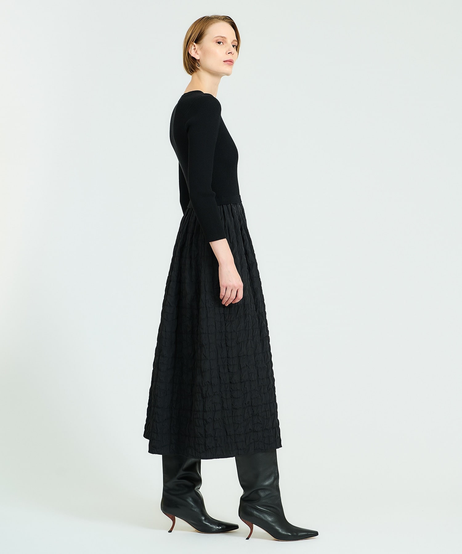 ESTNATION / ジャカードニットコンビワンピース｜ESTNATION ONLINE