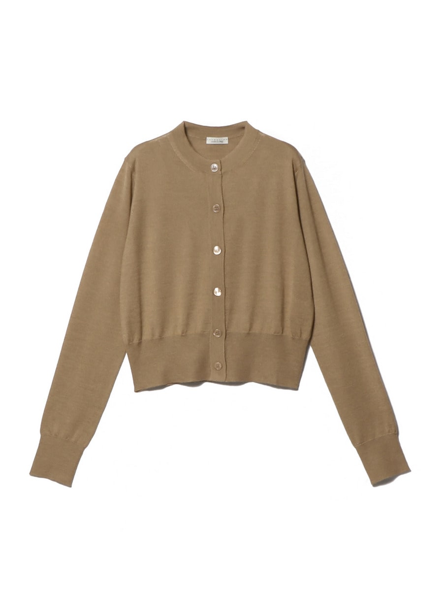 ESTNATION / ハイゲージカーディガン＜Umbria Verde