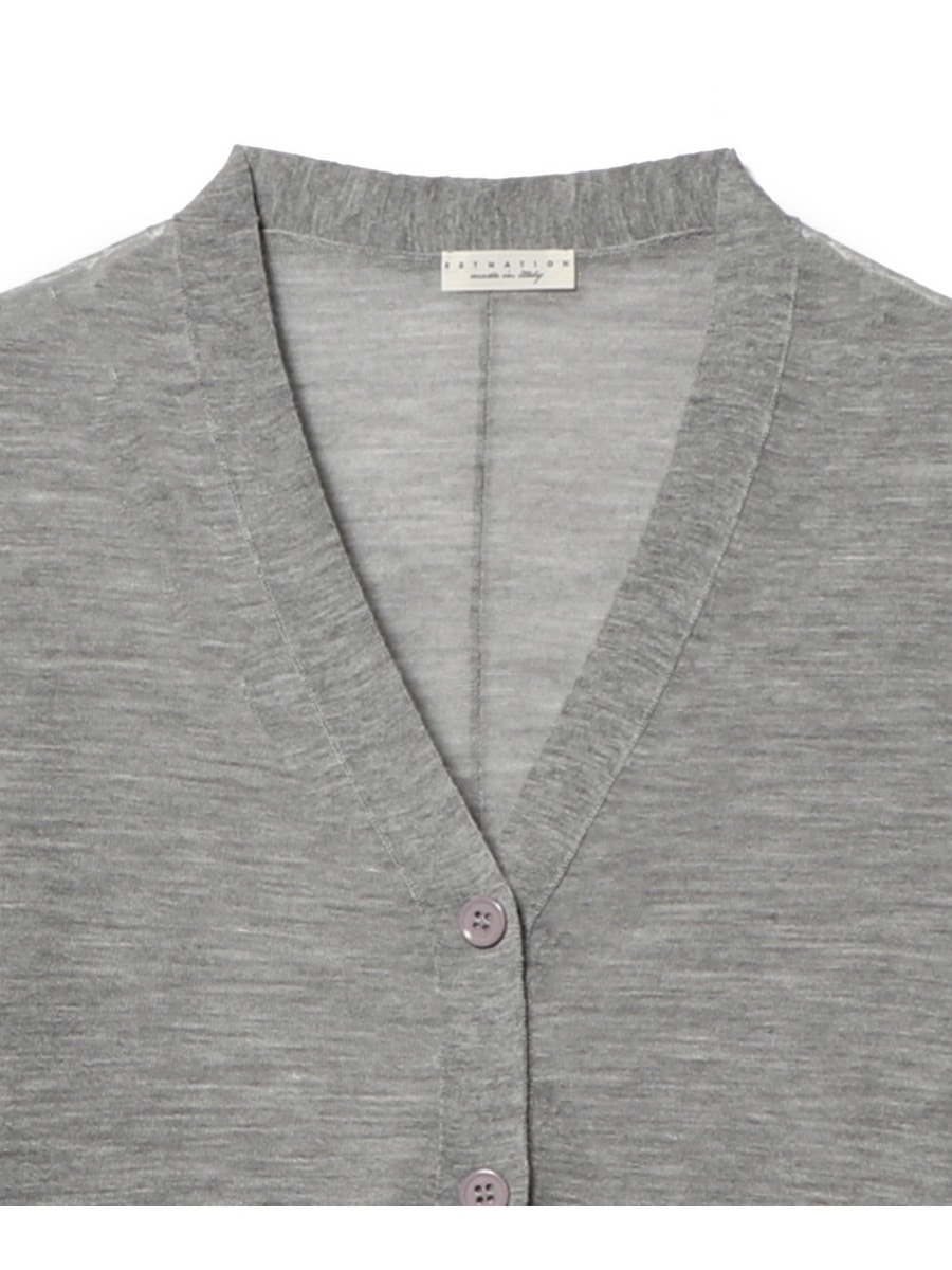 ESTNATION / シアーカーディガン＜Umbria Verde＞｜ESTNATION
