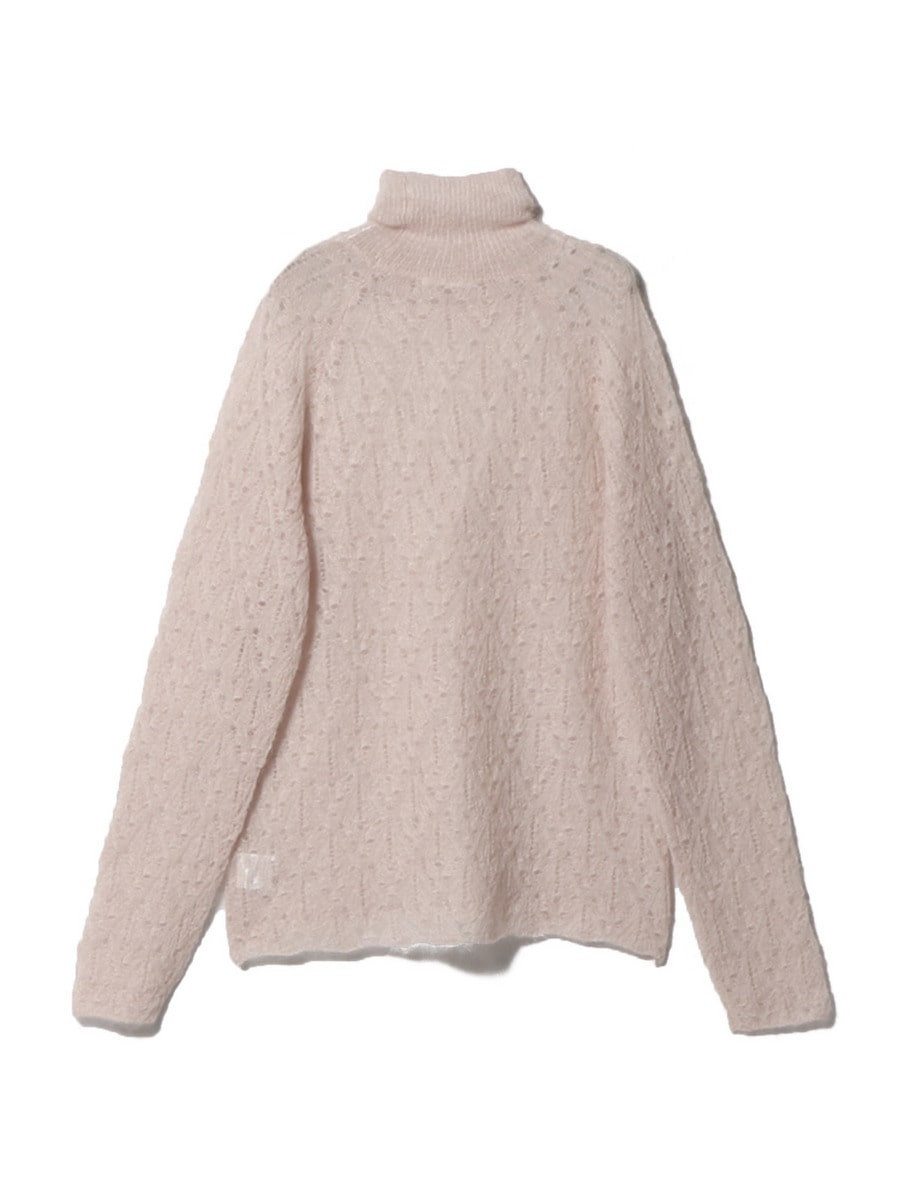 ESTNATION - 新品 タグ付 ESTNATION モヘアニット グリーンの