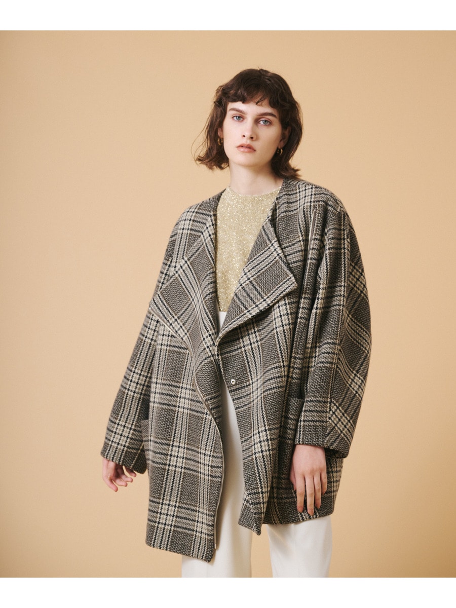 PROPORTION BODY DRESSING ステンカラーコート コート Aライン